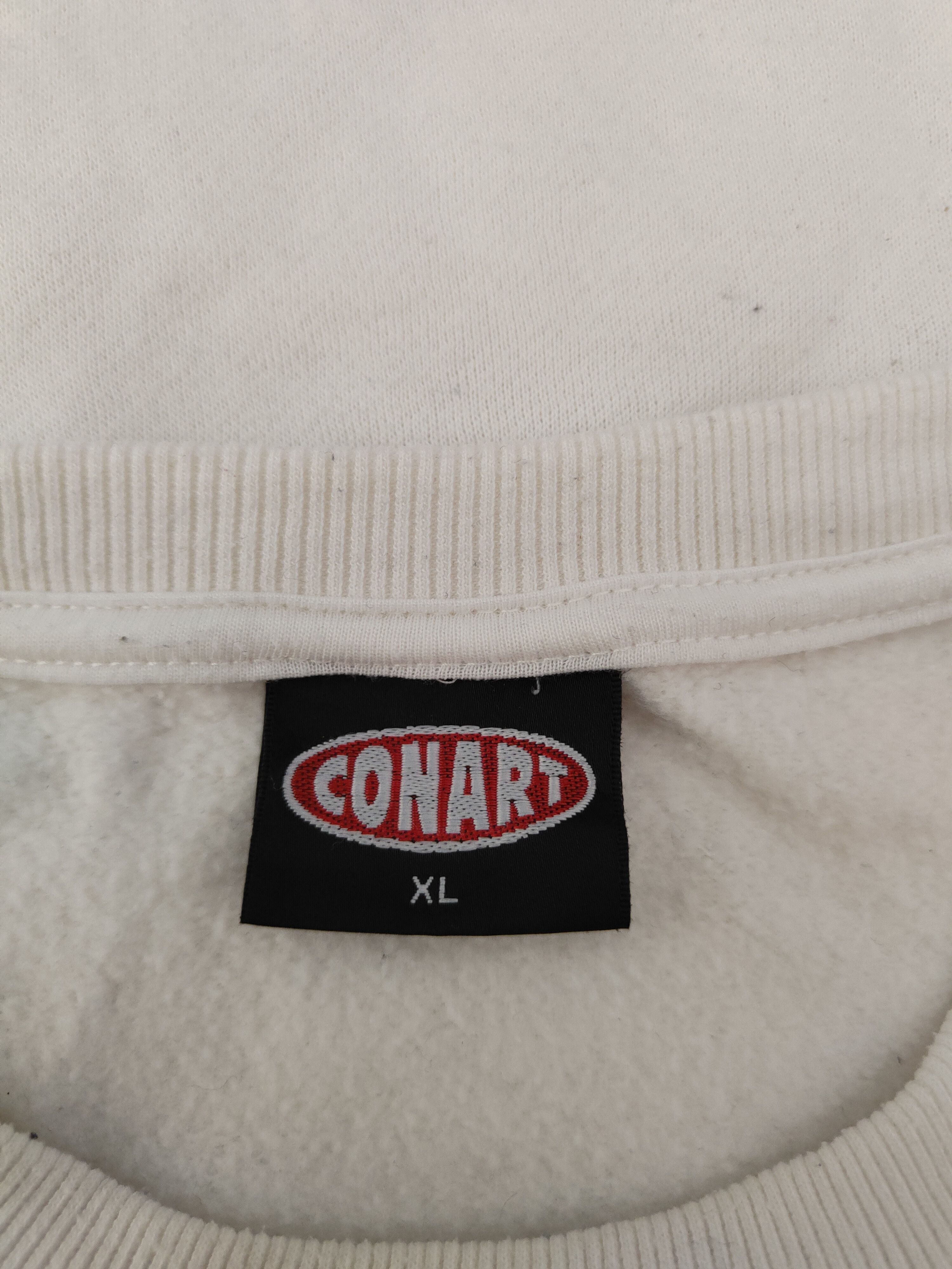 Japanese Brand × Vintage Conart X Peace Project White Sweatshirts #S2636 Size US L / EU 52-54 / 3 - 12 Thumbnail