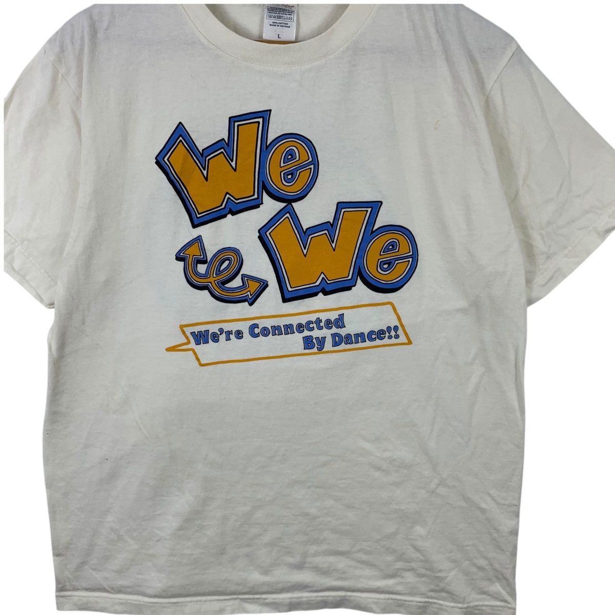 Vintage WE & WE DANCE NAMI Connected Company Tee Shirt Top Promo Ads Size L / US 10 / IT 46 - 3 Thumbnail