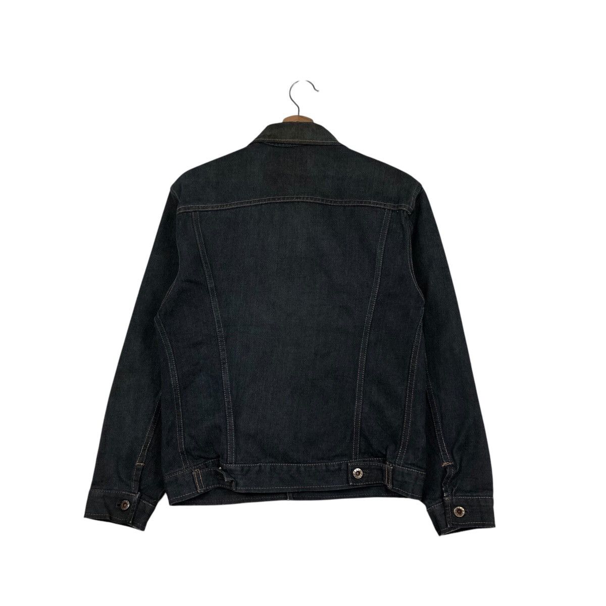 Japanese Brand 📌Vintage Biker Denim Jacket Trucker Tar Dush Issey Miyake Size US M / EU 48-50 / 2 - 9 Thumbnail