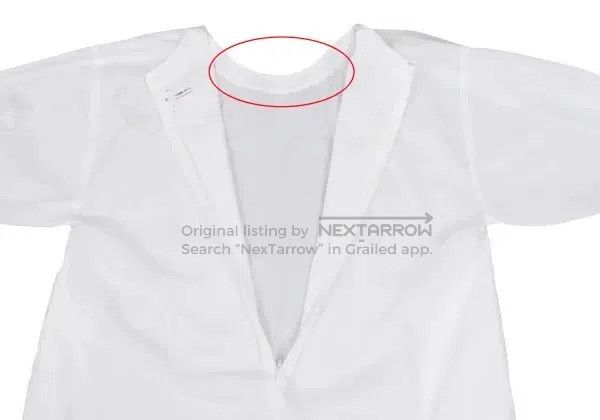 Comme des Garcons Comme Des Garcons White vintage faux two-piece dress Size S / US 4 / IT 40 - 8 Thumbnail