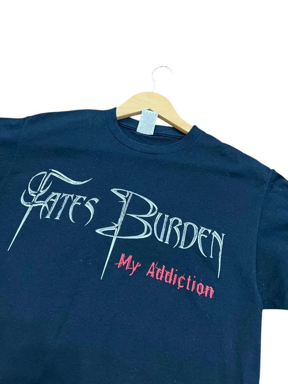 Band Tees Vintage Y2K Fates Burden My Addiction Metal Band Shirt Size US M / EU 48-50 / 2 - 5 Thumbnail