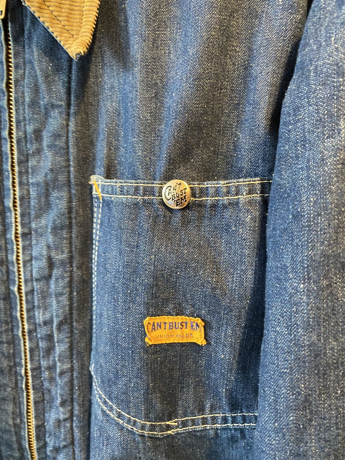 Lee ❗️SOLD❗️1940s 50s Can’t Bust’em Archive Jeans Jacket Denim Lee Size US M / EU 48-50 / 2 - 8 Thumbnail
