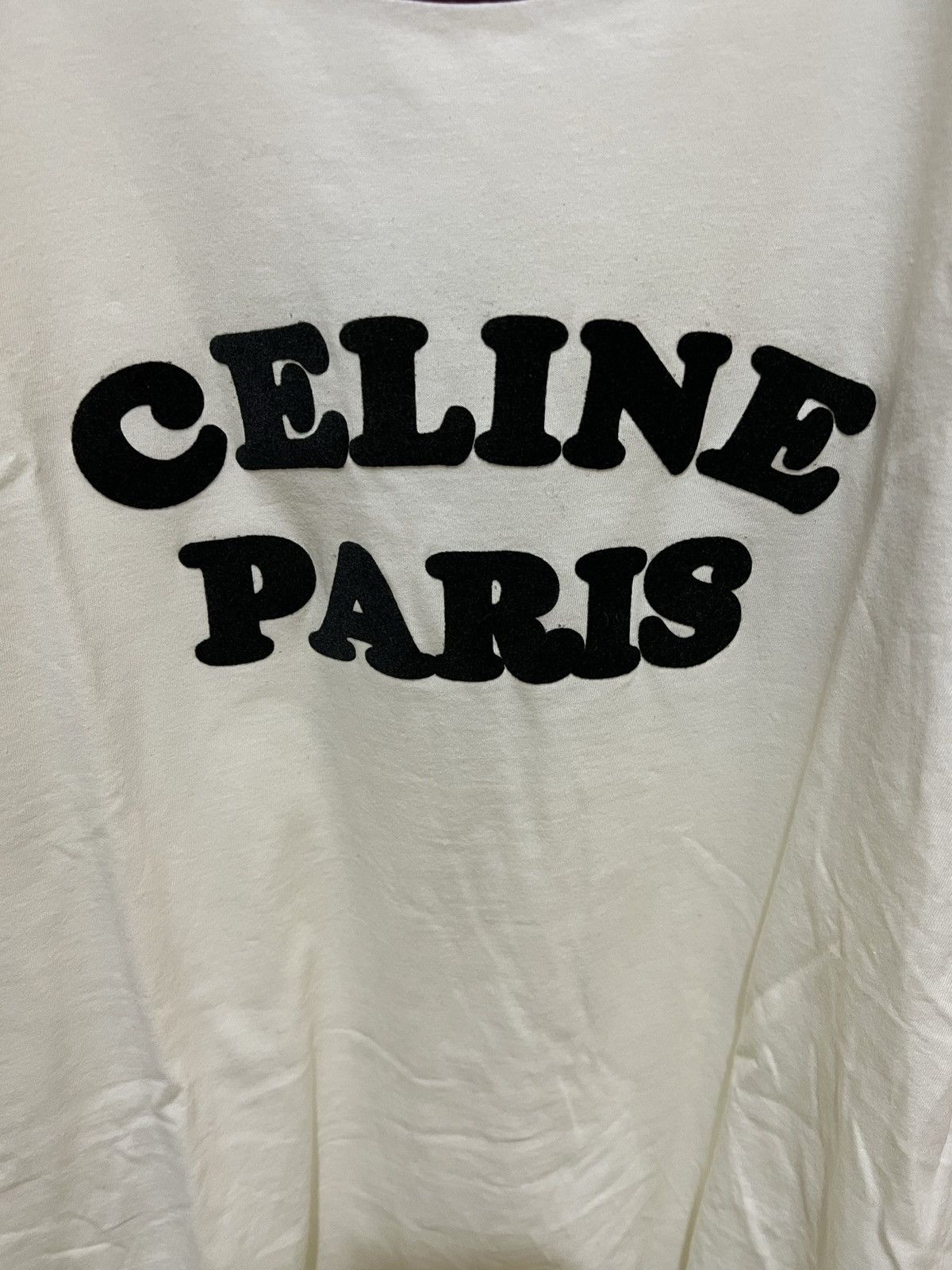 Celine Celine classic logo T-shirt Size US XL / EU 56 / 4 - 3 Thumbnail