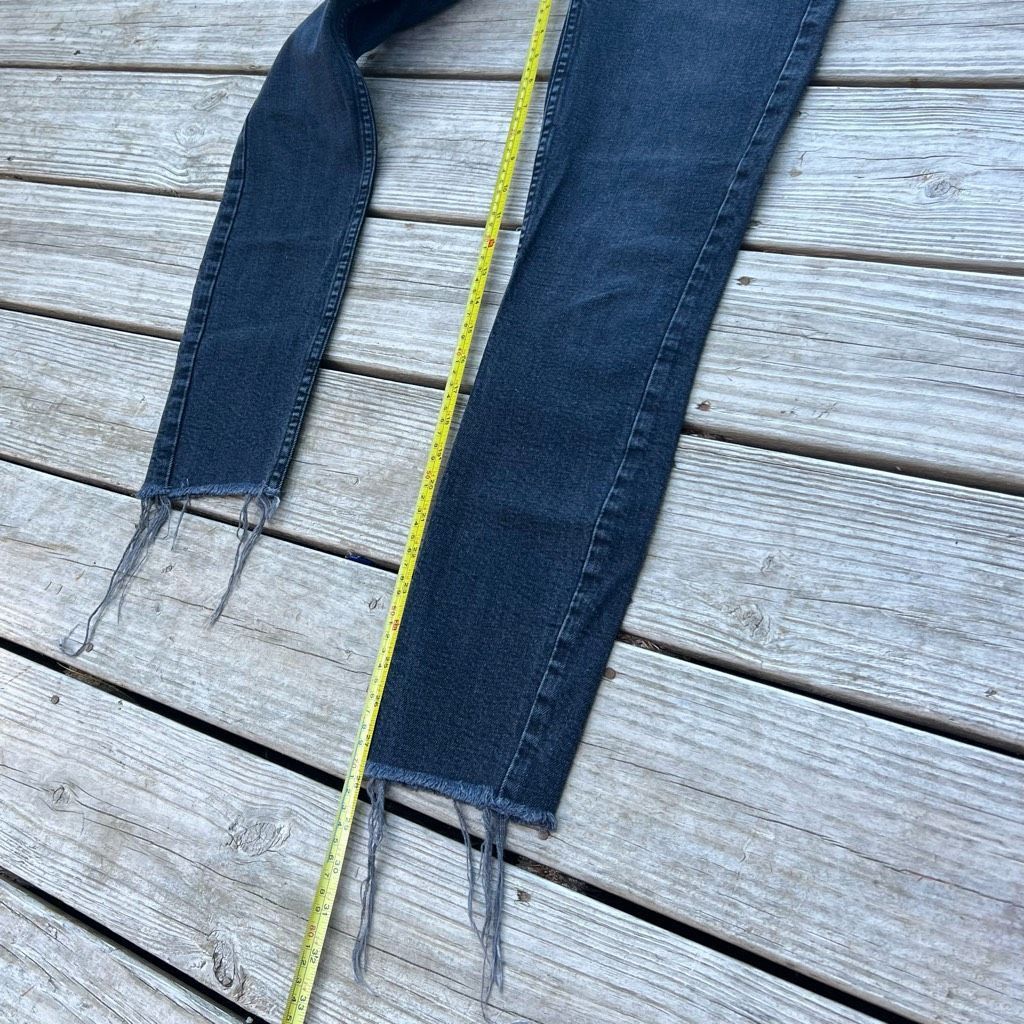 RE/DONE RE/DONE Originals High-Rise Skinny Ankle Jeans Button Fly Wo Size 26" / US 2 / IT 38 - 12 Thumbnail