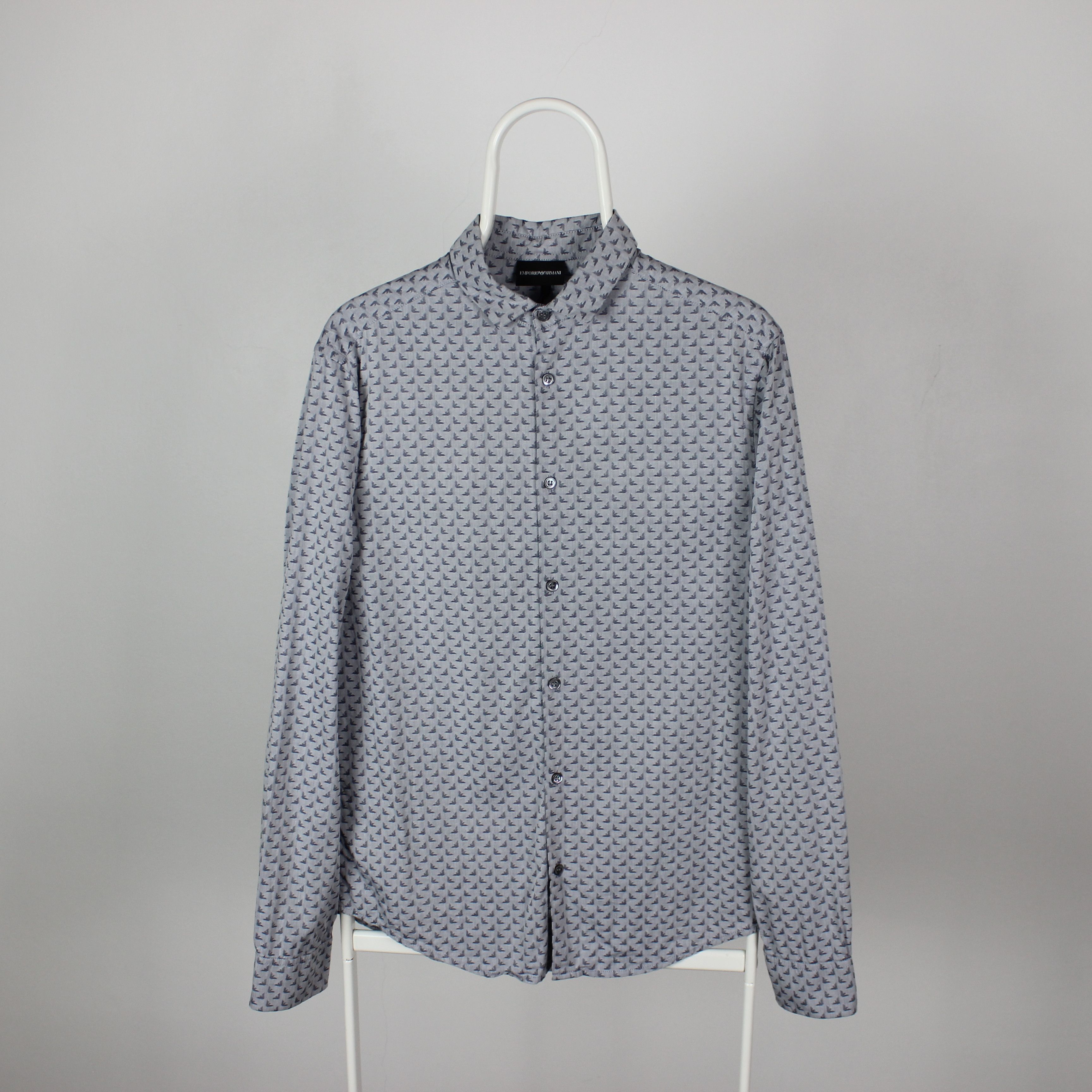 Emporio Armani EA Emporio Armani men shirt buttons ups S gray Size US S / EU 44-46 / 1 - 3 Thumbnail