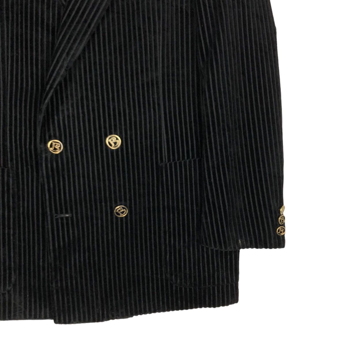 Japanese Brand 🔥Vintage Double Breasts Coats Jacket Striped Playboy Japan Size US M / EU 48-50 / 2 - 5 Thumbnail