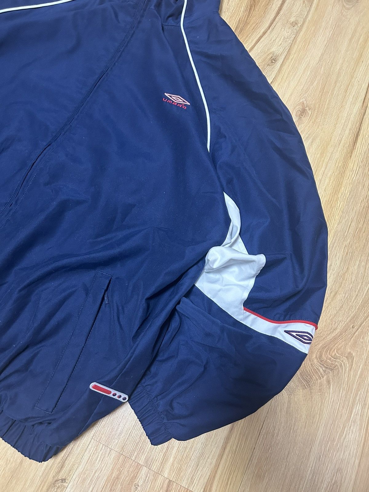 Nike × Umbro Vintage 90s Umbro light jacket Size US XL / EU 56 / 4 - 2 Thumbnail