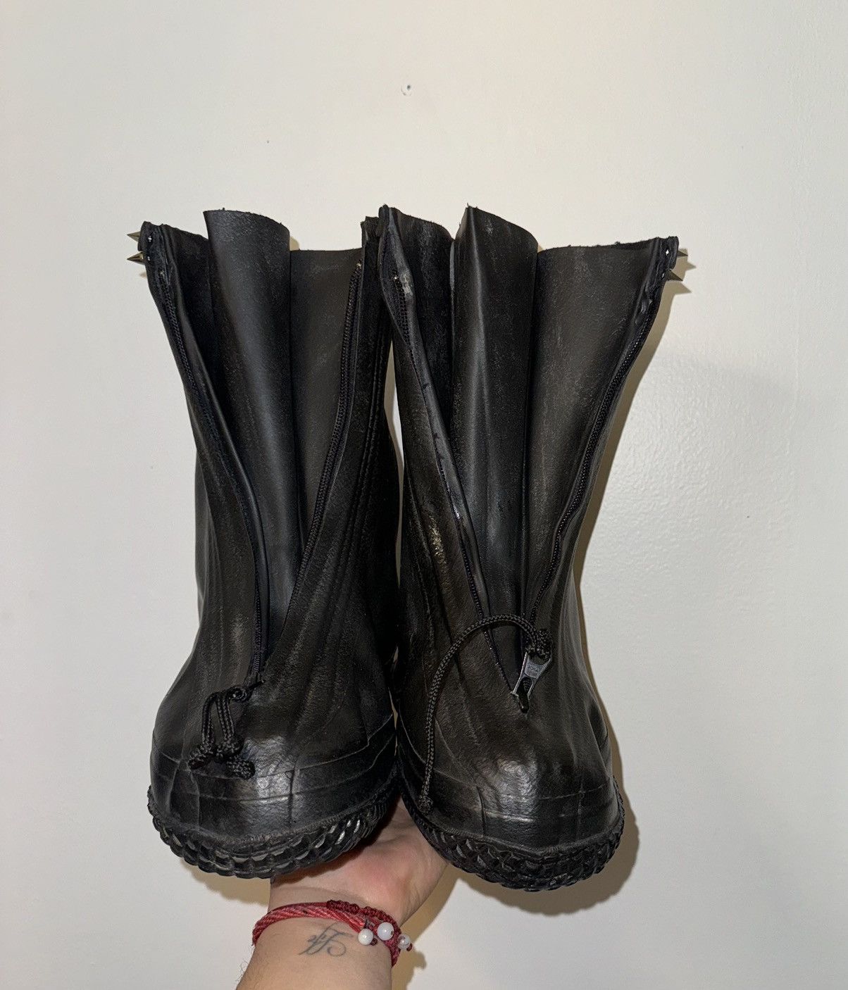Vintage Vintage 1980s Spike WaterProof Dune Boots Size US 12 / EU 45 - 4 Thumbnail