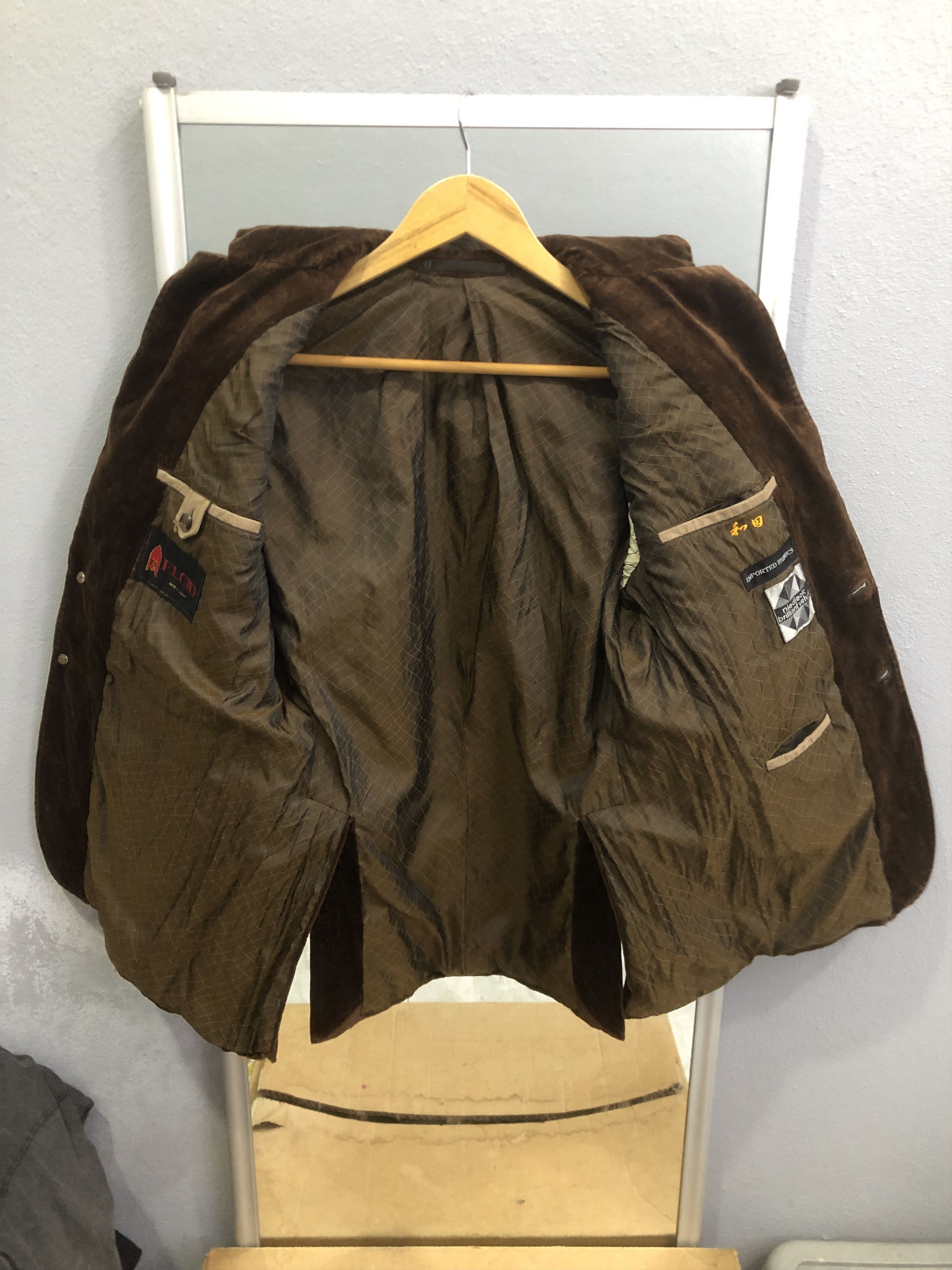 Japanese Brand ELCID Japan Niedieck German Velvet Jacket Size 40S - 6 Thumbnail