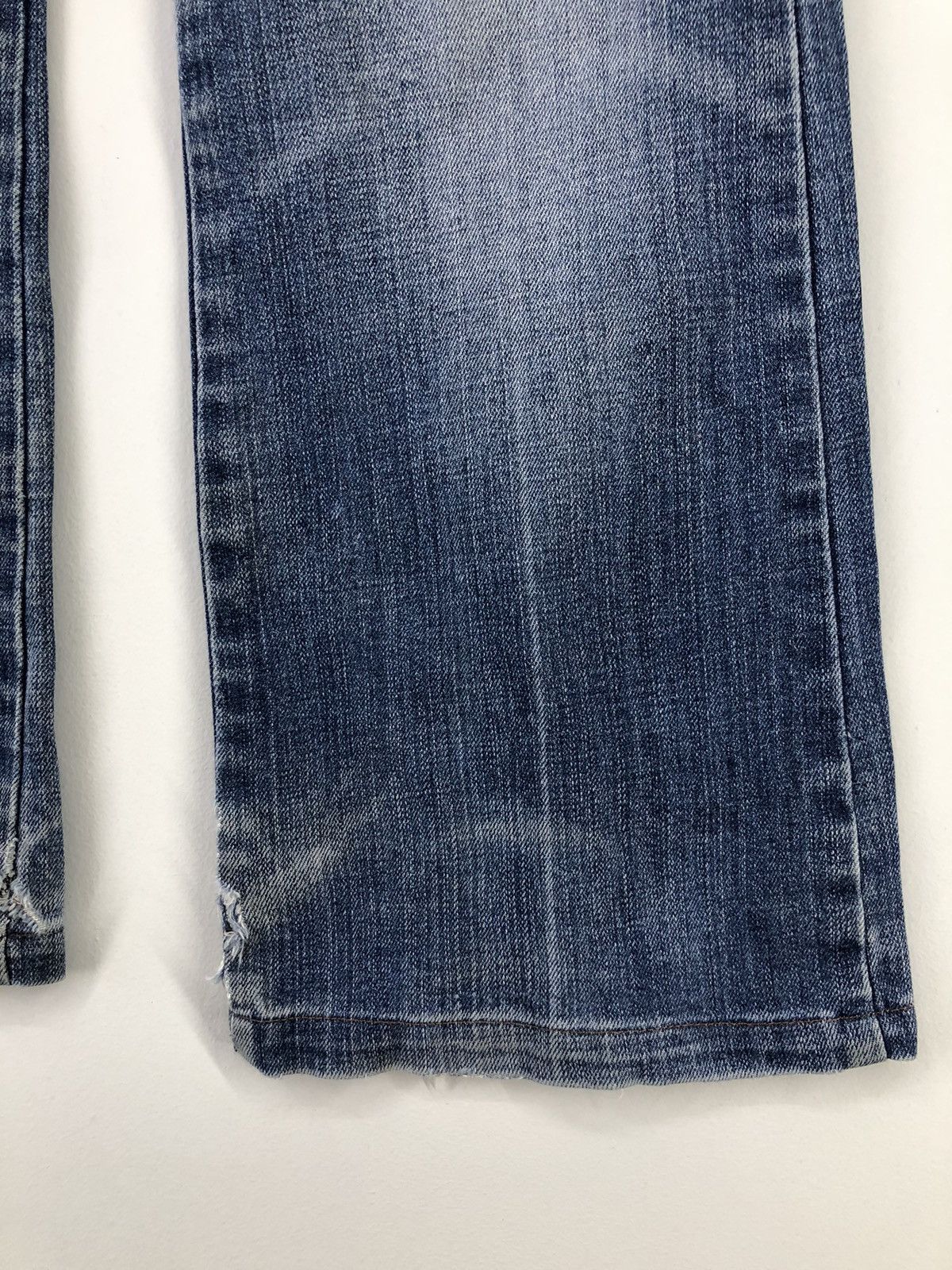 Japanese Brand × Quiksilver Roxy Jean Distressed Faded Blue Jeans Size 31" - 11 Thumbnail