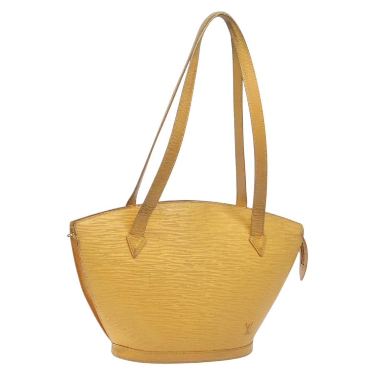 Louis Vuitton LOUIS VUITTON Epi Saint Jacques Hand Bag Yellow M52279 Size ONE SIZE - 1 Thumbnail