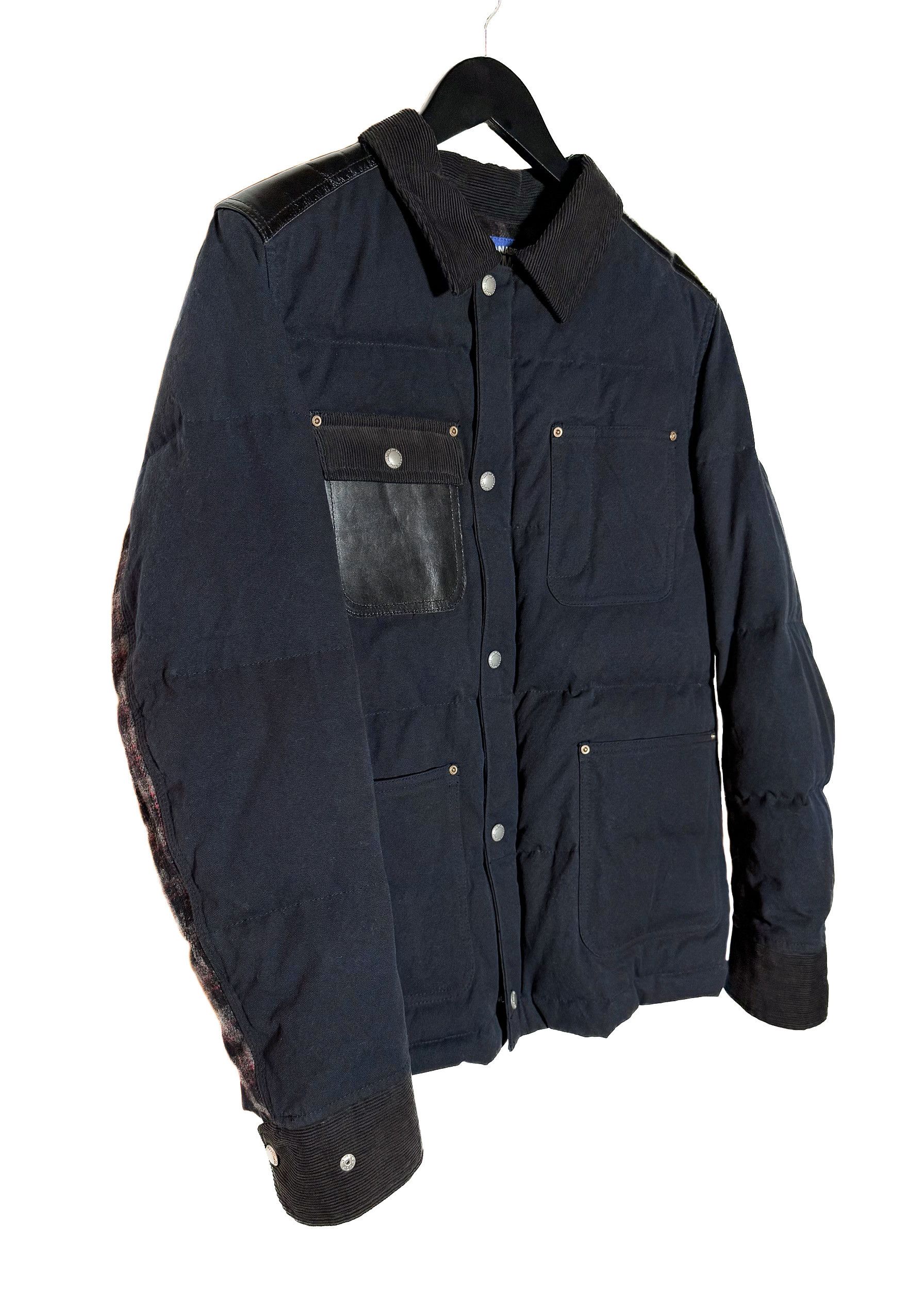 Comme des Garcons × Junya Watanabe Junya Watanabe Comme Des Garçons Blue Down Blazer Jacket Size US L / EU 52-54 / 3 - 3 Thumbnail