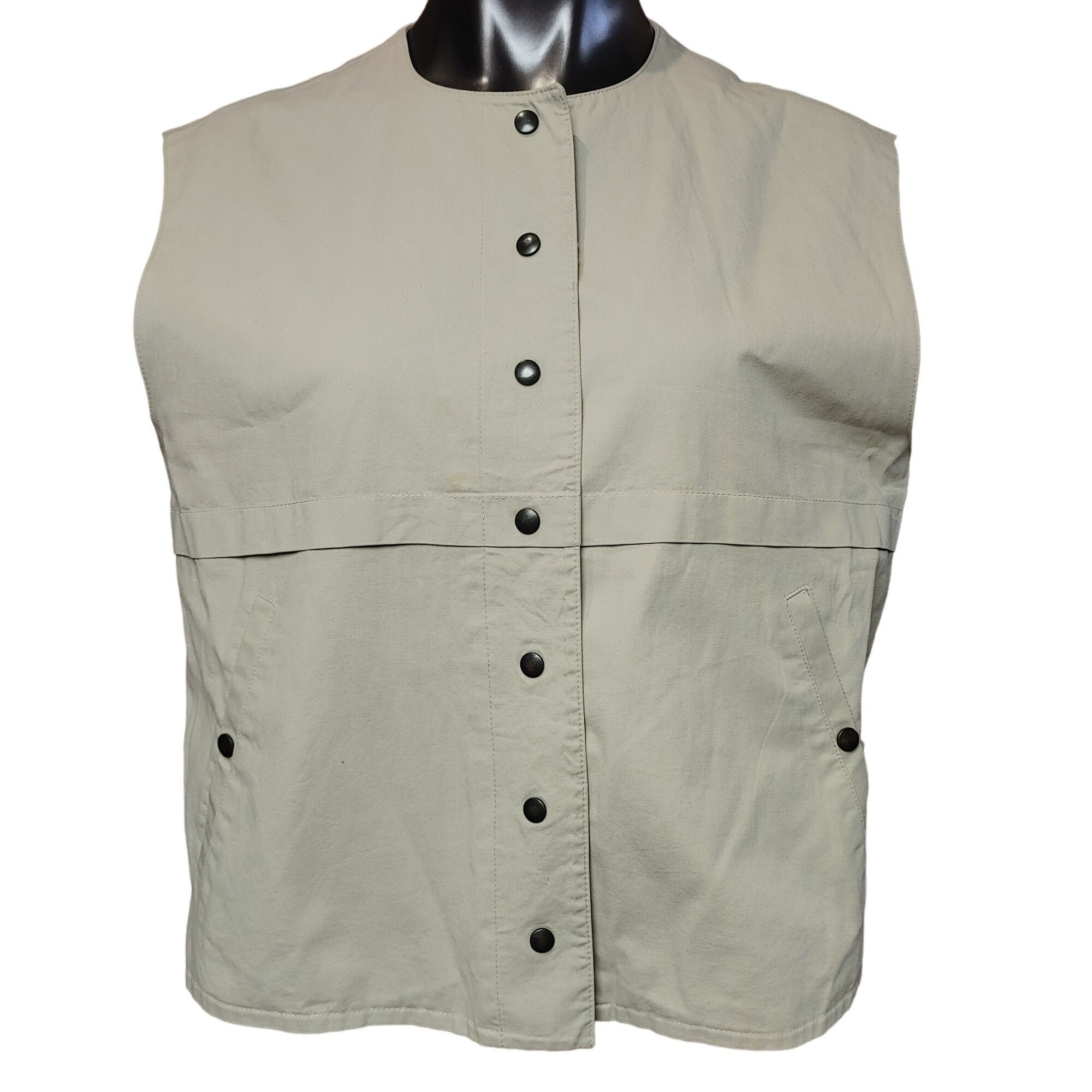 Other Betty Barclay Women's White Button Up Vest Jacket 44 Size M / US 6-8 / IT 42-44 - 1 Thumbnail