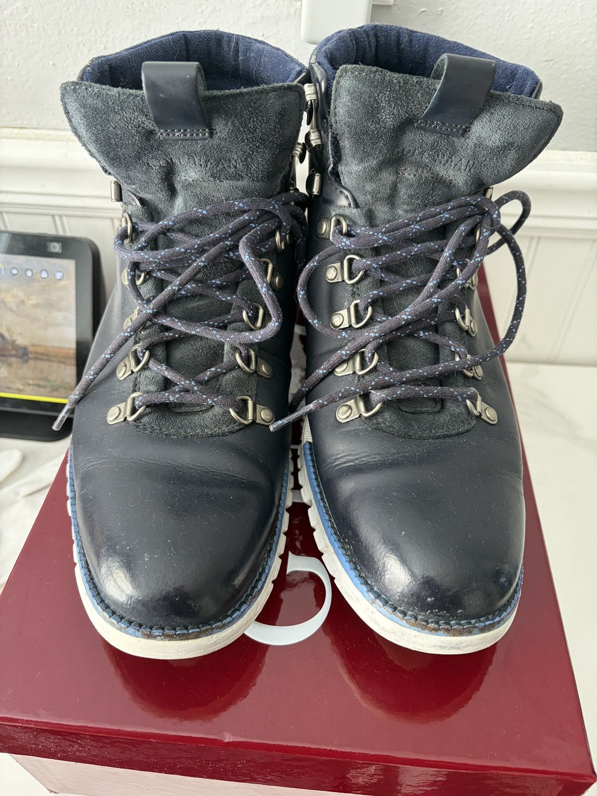 Cole Haan Cole Haan blue boots Size US 11 / EU 44 - 1 Thumbnail
