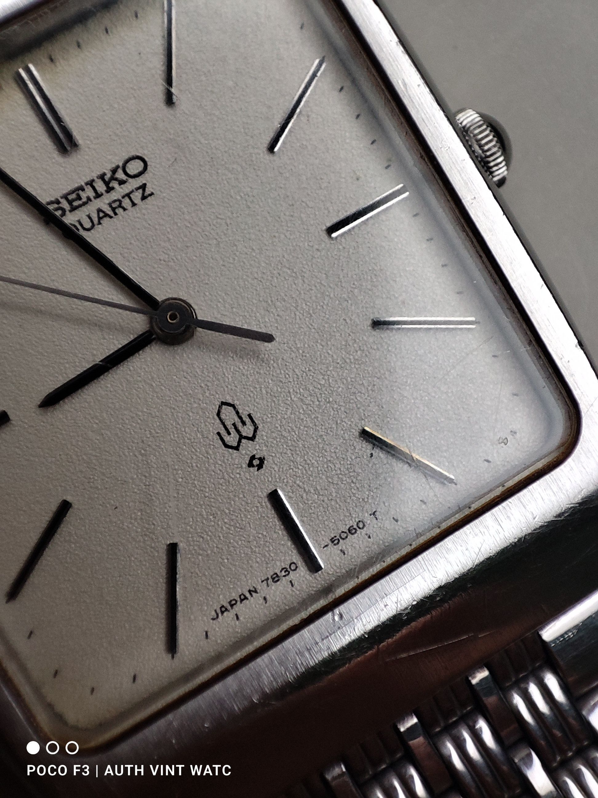 Seiko Authentic Vintage Seiko Quartz Tank 7830 Men Watch Size ONE SIZE - 9 Thumbnail