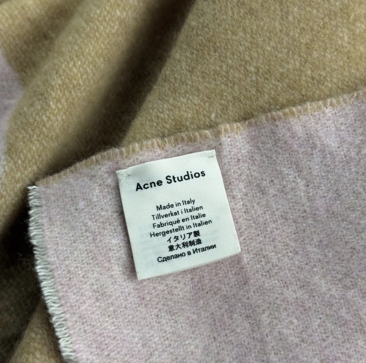 Acne Studios Acne Studios Wool Scarf Size ONE SIZE - 4 Thumbnail