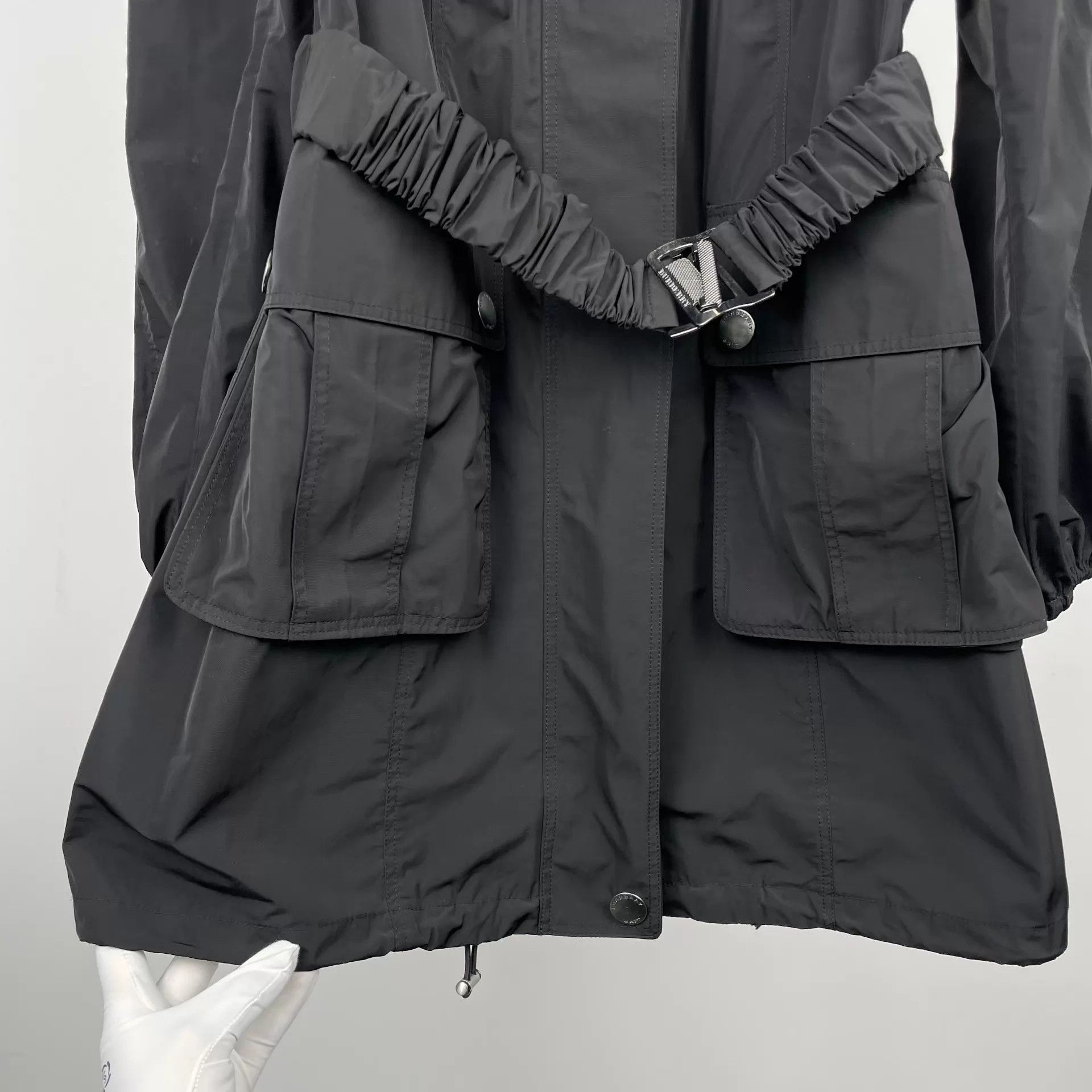 Burberry Burberry Women's Black Trench Coat 36 Size XS / US 0-2 / IT 36-38 - 8 Thumbnail