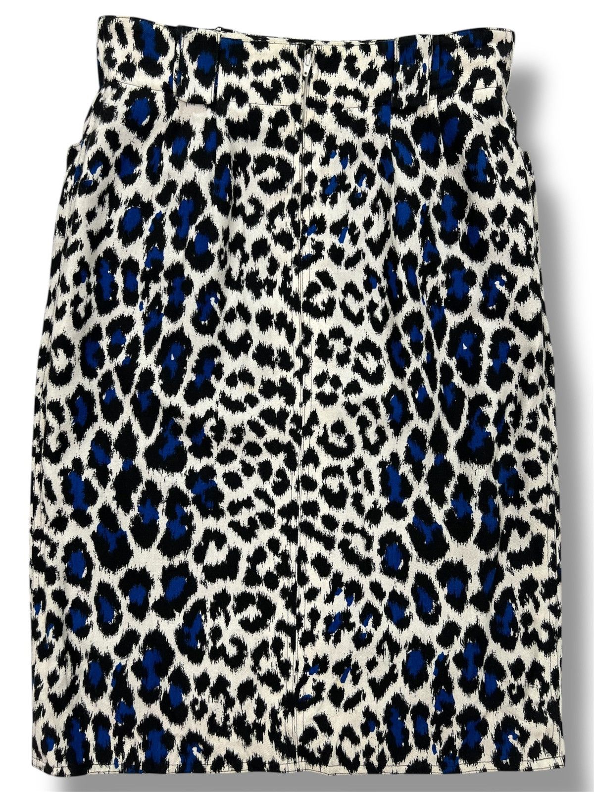Jean-Louis Scherrer Vintage Jean-Louis Scherrer Leopard Skirt Size 28" / US 6 / IT 42 - 2 Thumbnail