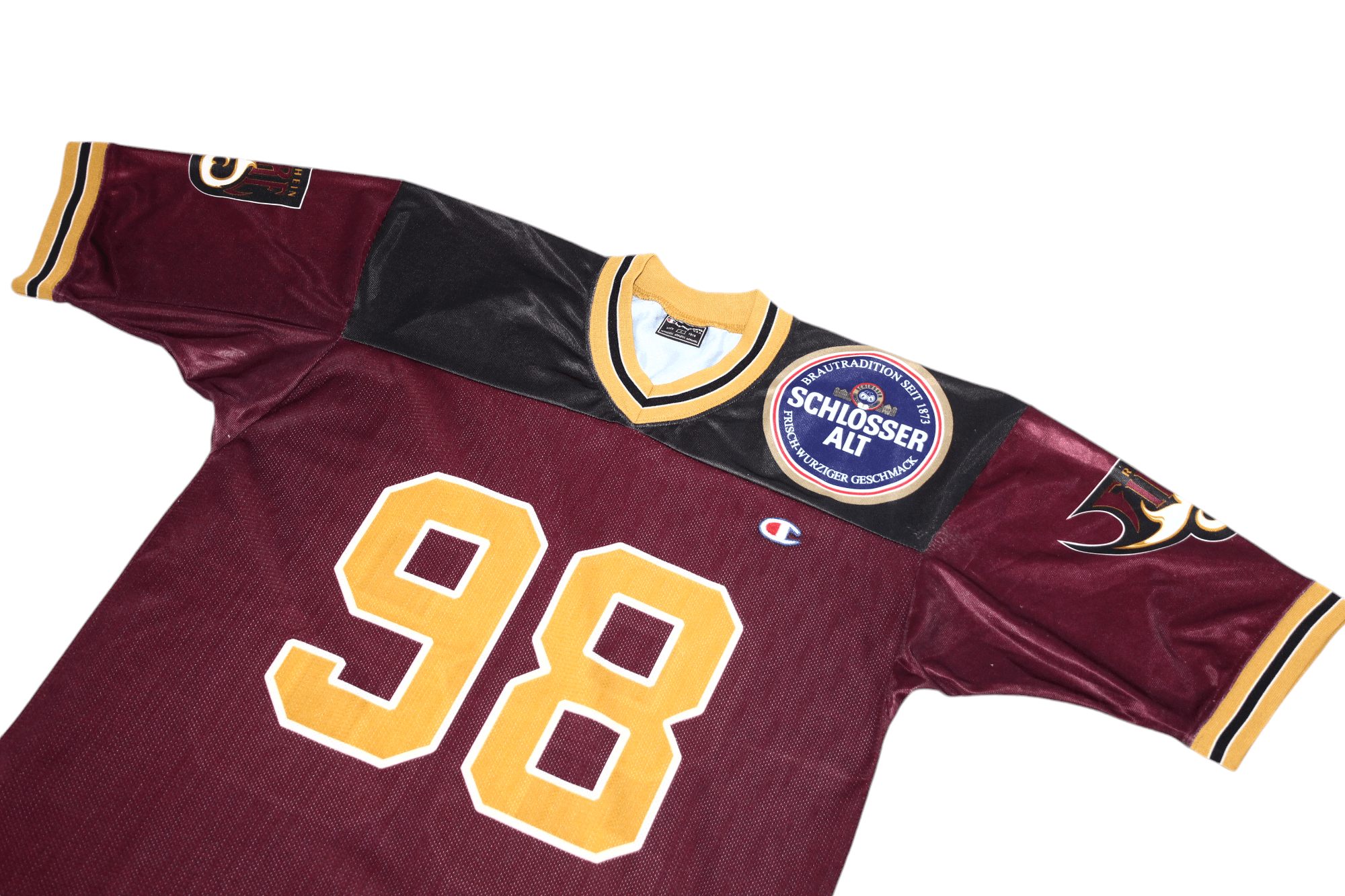Champion RARE 00's Rhein Fire NFL European League of Football Jersey Size US L / EU 52-54 / 3 - 4 Thumbnail