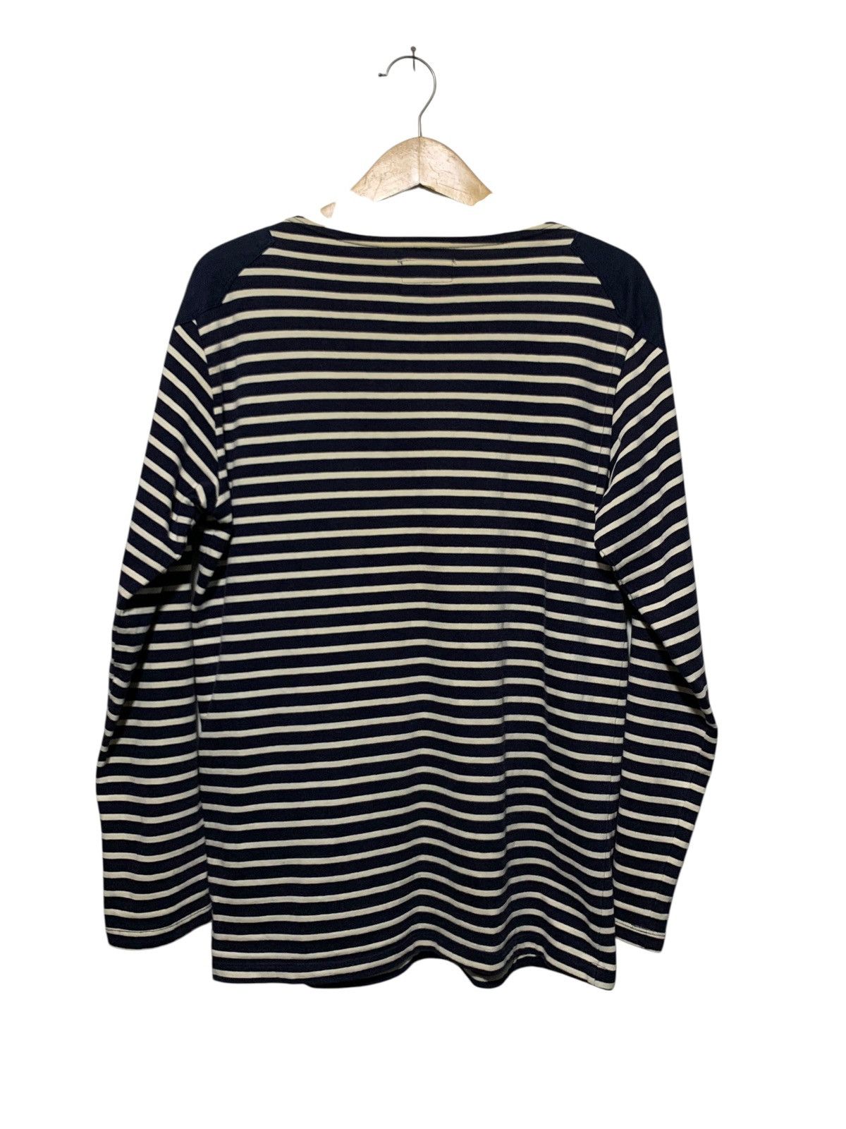 14th Addiction Espionage striped shoulder patch striped pocket lomgsleeve Size US L / EU 52-54 / 3 - 5 Thumbnail