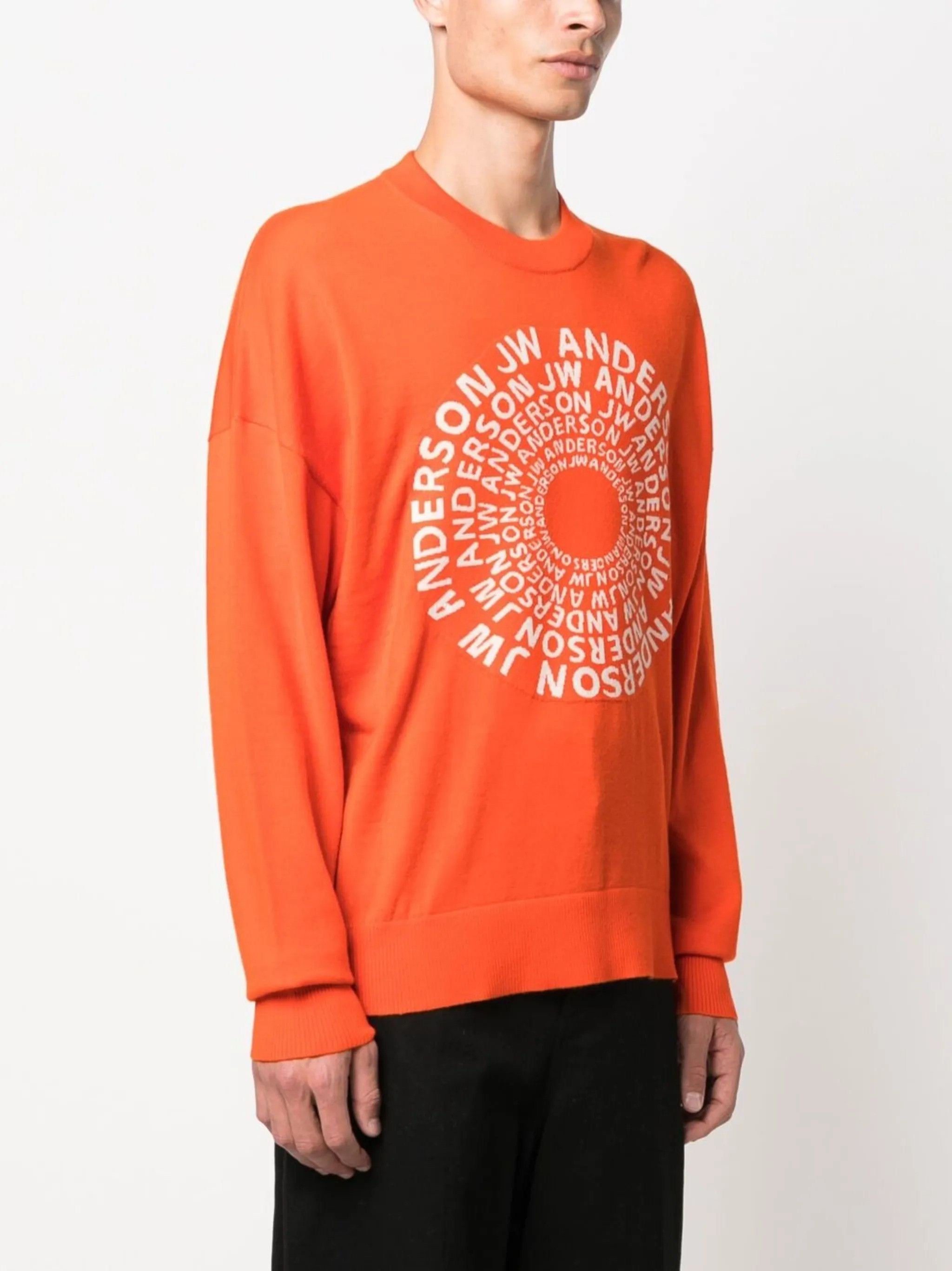 JW Anderson JW Anderson Swirl Logo merino wool knit sweater Size US S / EU 44-46 / 1 - 2 Thumbnail