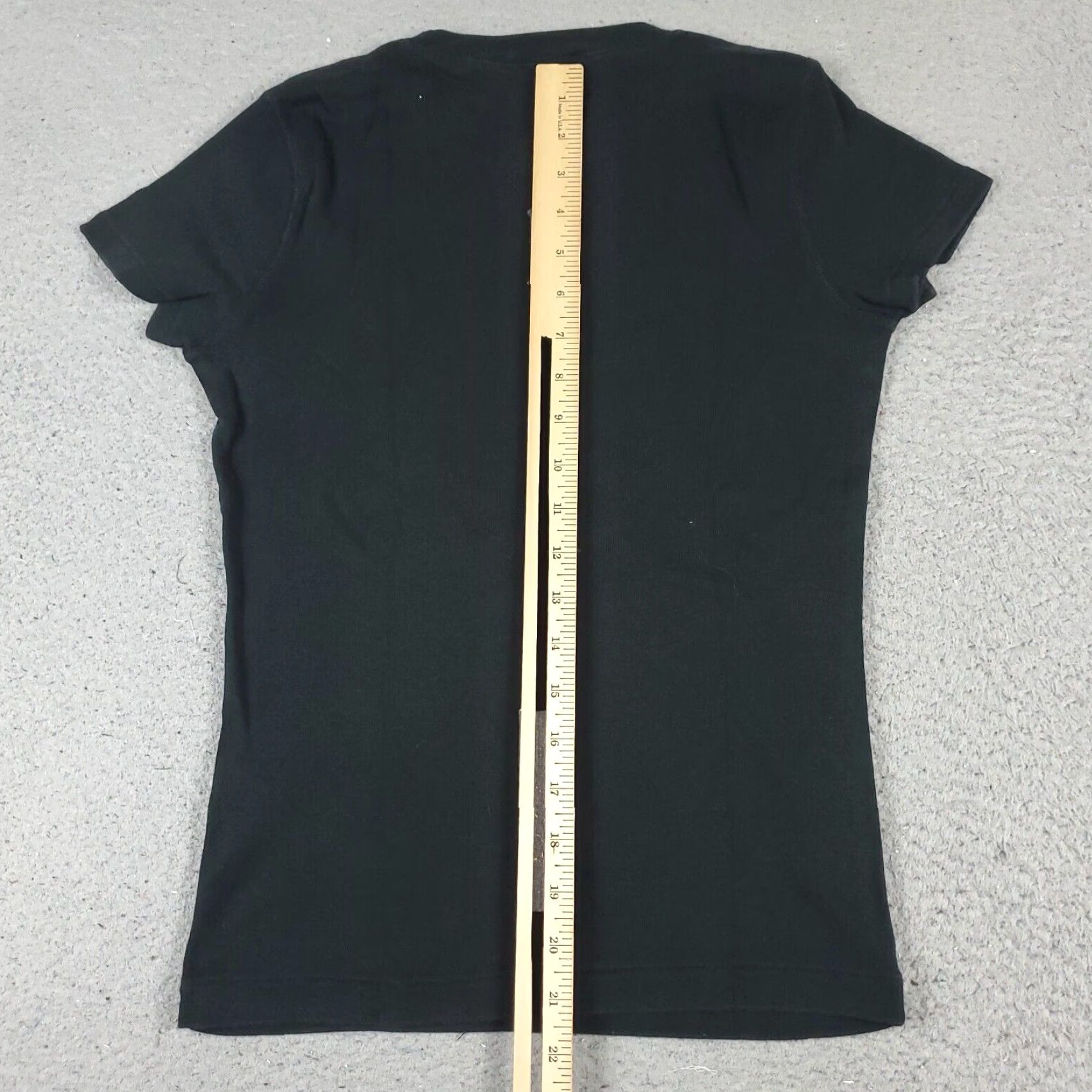 Ralph Lauren Vintage Ralph Lauren Women's T-Shirt Medium Black Logo Casual Short Sleeve Size M / US 6-8 / IT 42-44 - 4 Thumbnail