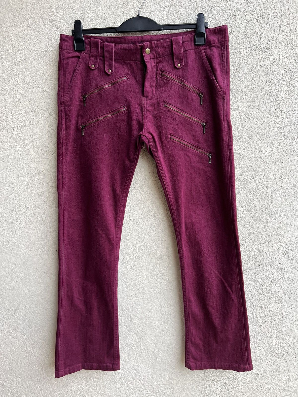 Vintage Vintage M&S Japan Stretch Denim Bootcut Jeans Size US 34 / EU 50 - 17 Thumbnail