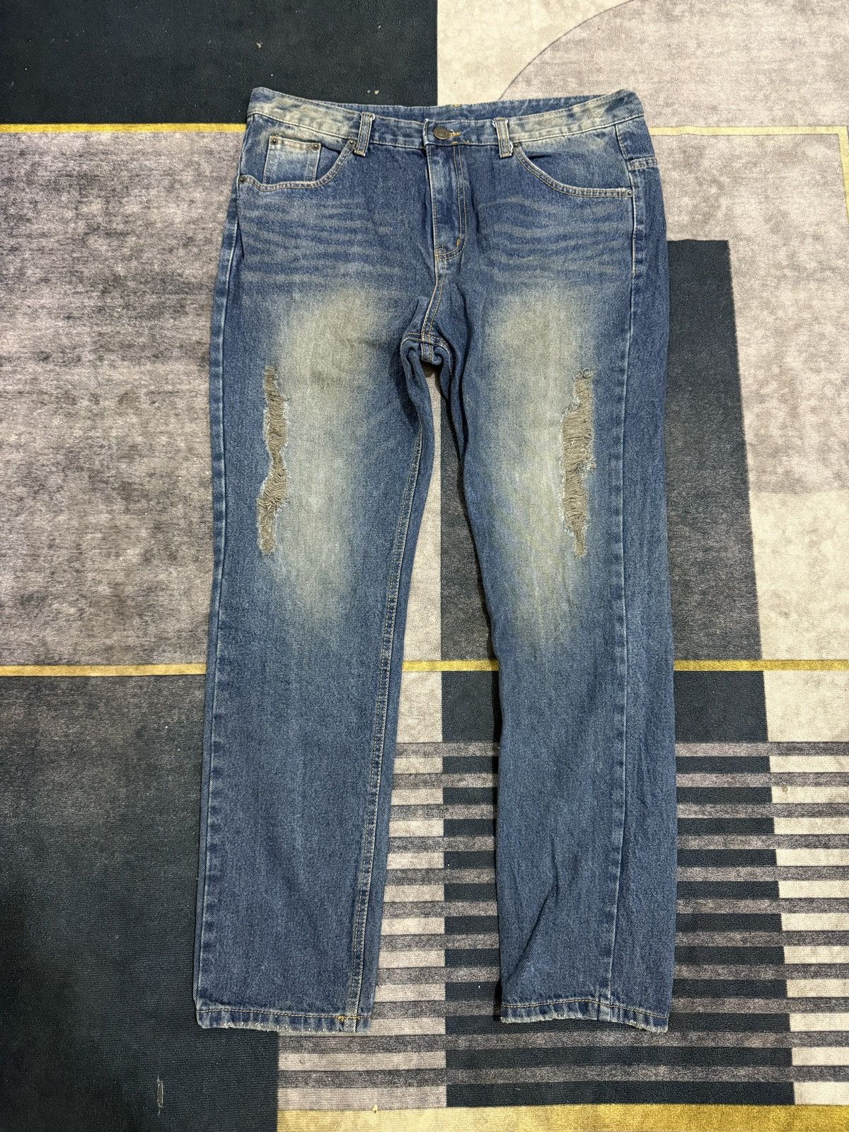 Hysteric Glamour FT MAIN IFSIXWASNINE DENIM PANTS Size US 38 / EU 54 - 1 Thumbnail