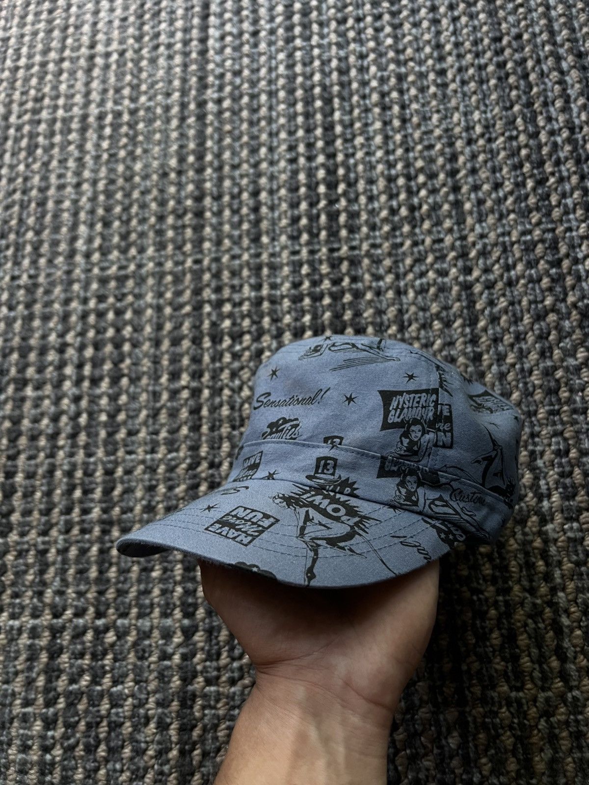 Hysteric Glamour Hysteric Glamour Pin Up Custom Devil Girl Truck Cap Archive Size ONE SIZE - 2 Thumbnail