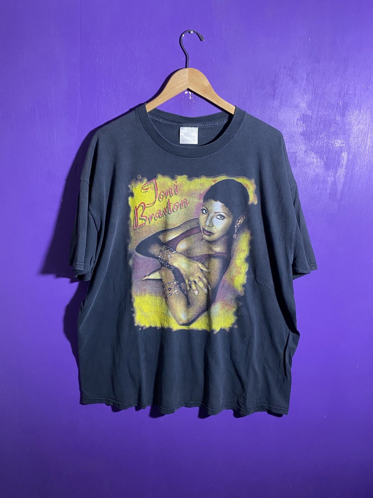 Band Tees × Rap Tees × Vintage Vintage 96/97 Toni Braxton with Kenny G rap tee Size US XXL / EU 58 / 5 - 1 Thumbnail