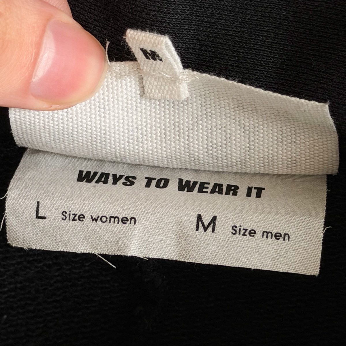 Maison Margiela Maison Margiela MM6 "NOT WHAT IT IS" Thrashed Zip Up Hoodie Size US L / EU 52-54 / 3 - 6 Thumbnail