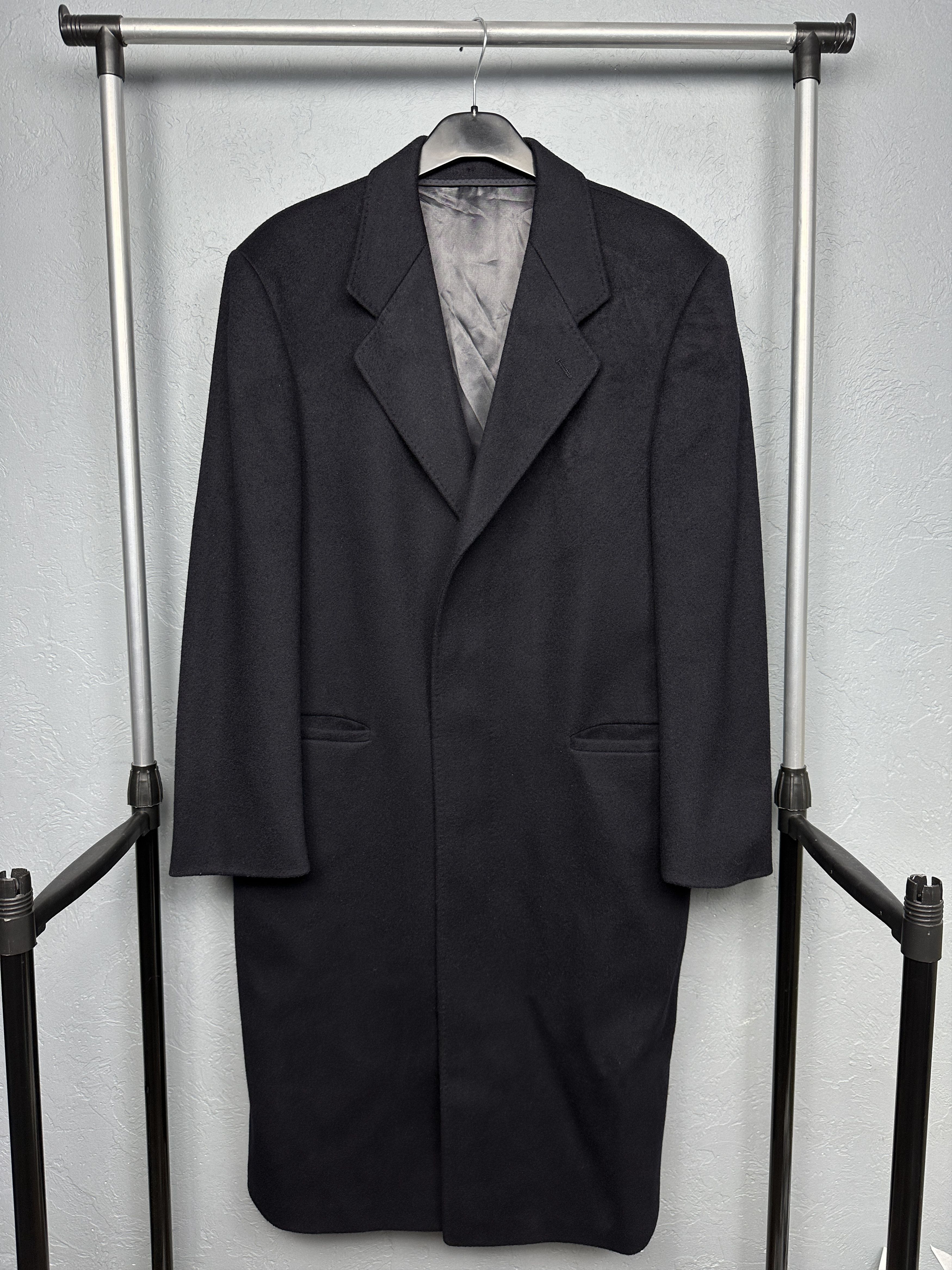 Vintage Steinbock Gold Mens Wool Overcoat Coat Size US M / EU 48-50 / 2 - 1 Thumbnail