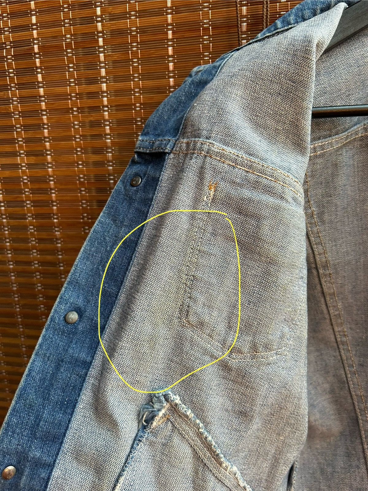 Wrangler 70s Wrangler 124mj Denim Trucker Work Jacket Scoville Snap Size US M / EU 48-50 / 2 - 14 Thumbnail