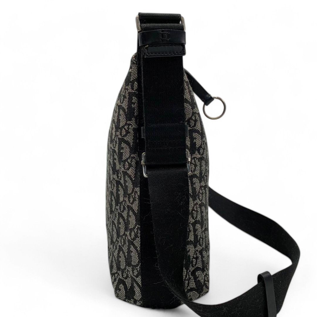 Dior Dior - Trotter Shoulder Bag Crossbody Monogram Navy Size ONE SIZE - 7 Thumbnail