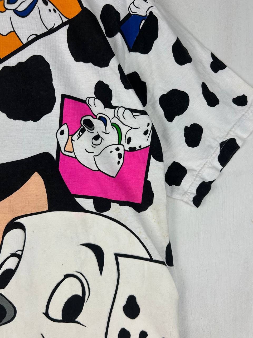 Disney × Vintage Vintage 90s Full Print 101 Dalmatians, Dog Cartoon/Childhood Size US L / EU 52-54 / 3 - 5 Thumbnail