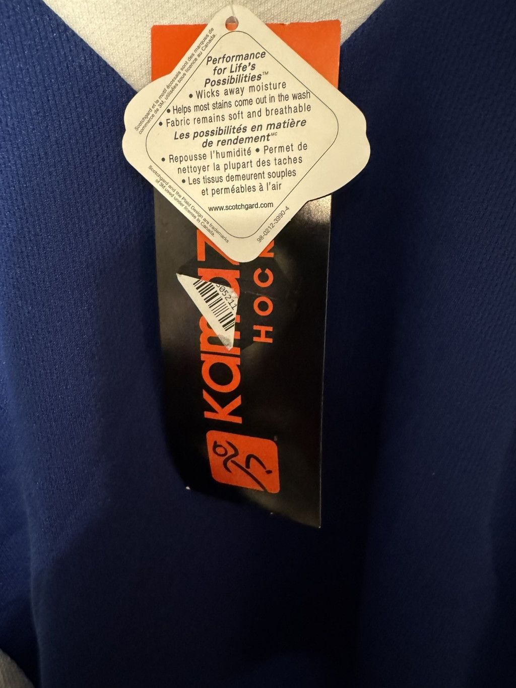 Kamakura Kamazu Blank Practice Hockey Jersey Blue Men’s Size XXL New Size US XXL / EU 58 / 5 - 5 Thumbnail