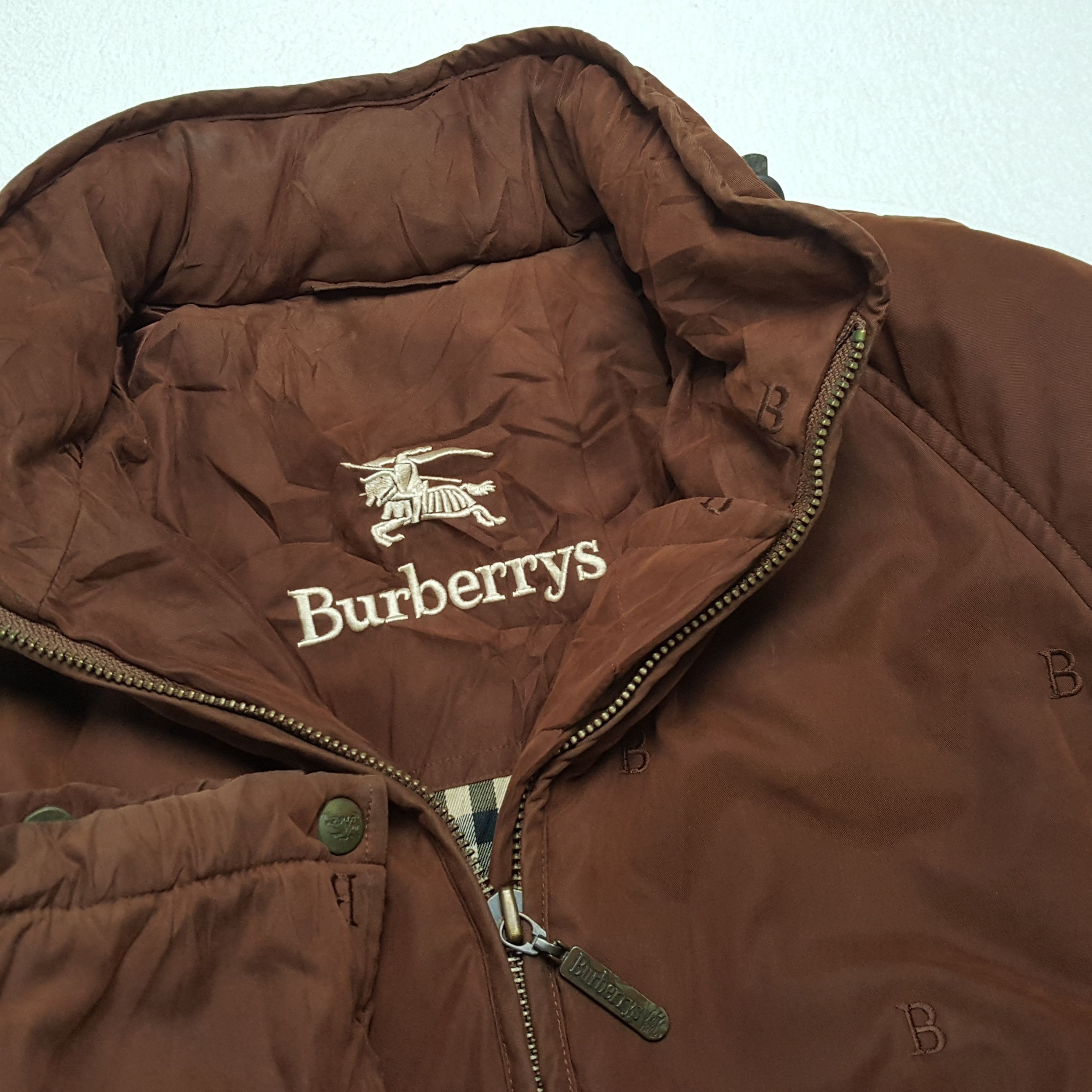 Burberry × Vintage BURBERRYS Luxury Brand Winter Style Jacket Size US L / EU 52-54 / 3 - 10 Thumbnail
