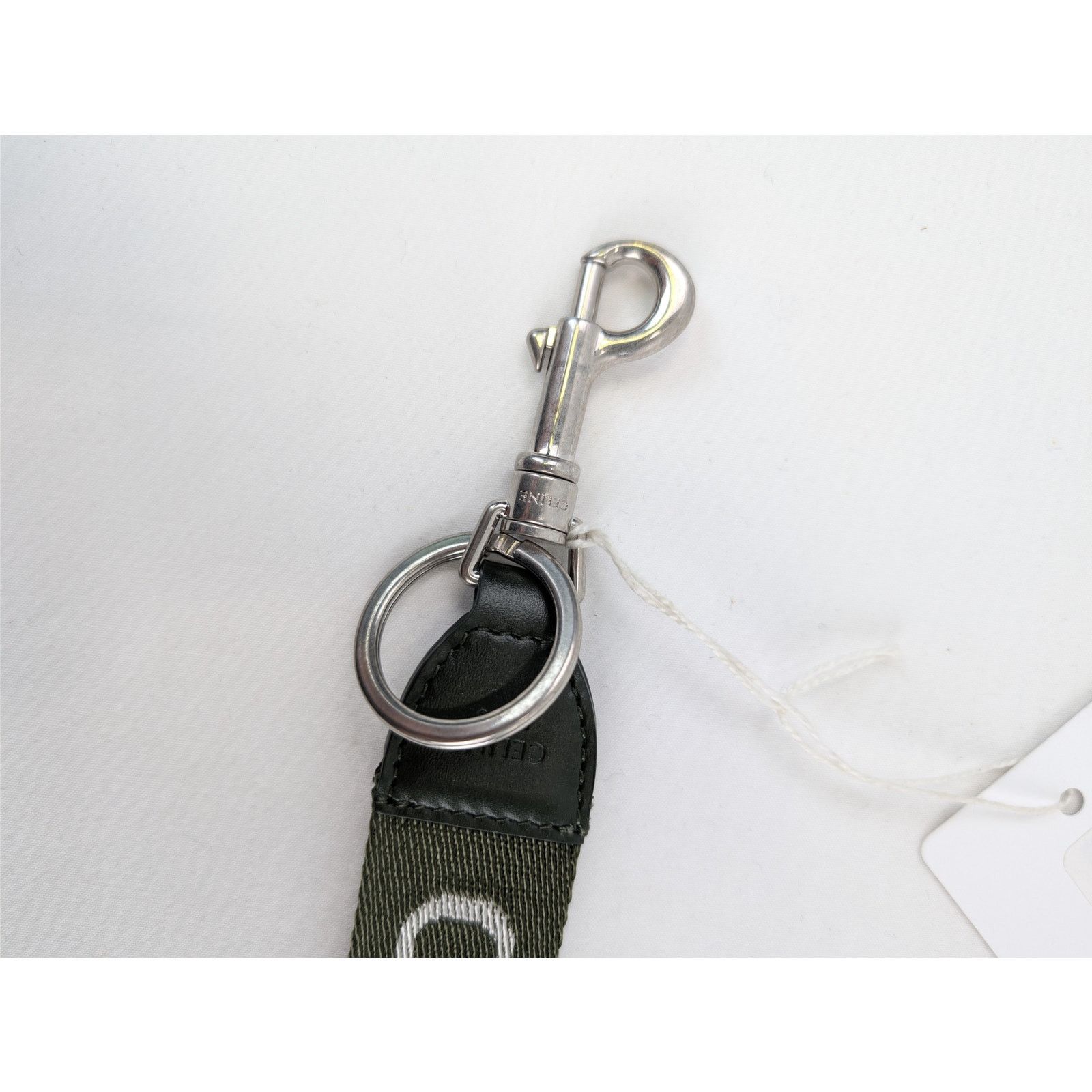 Celine o1rshd1 Size: OS / Leather Strap Keyring in Khaki Size ONE SIZE - 3 Thumbnail