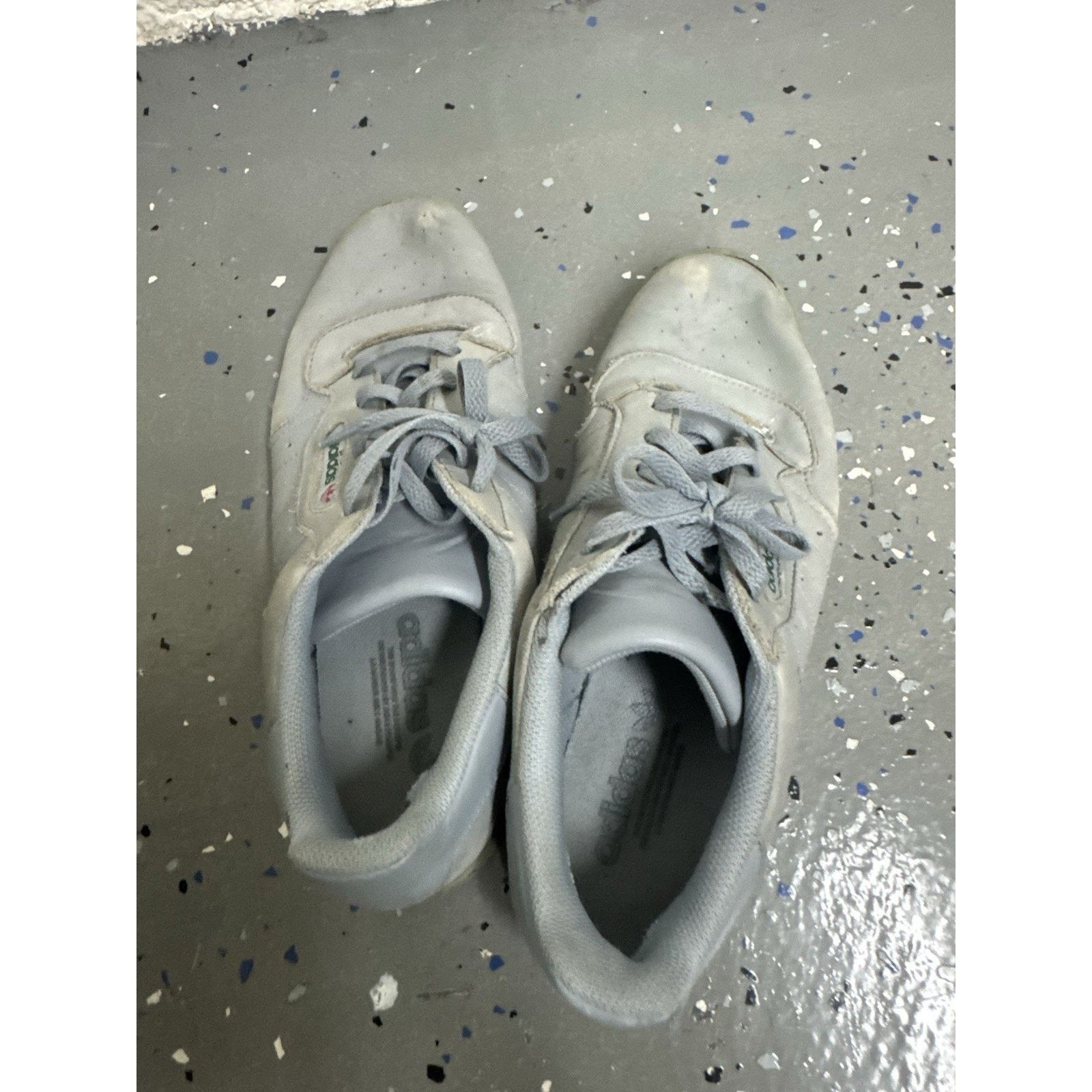 Adidas ADIDAS Yeezy PowerPhase Grey Calabasas Sneakers CG6422 Size US 11 / EU 44 - 7 Thumbnail