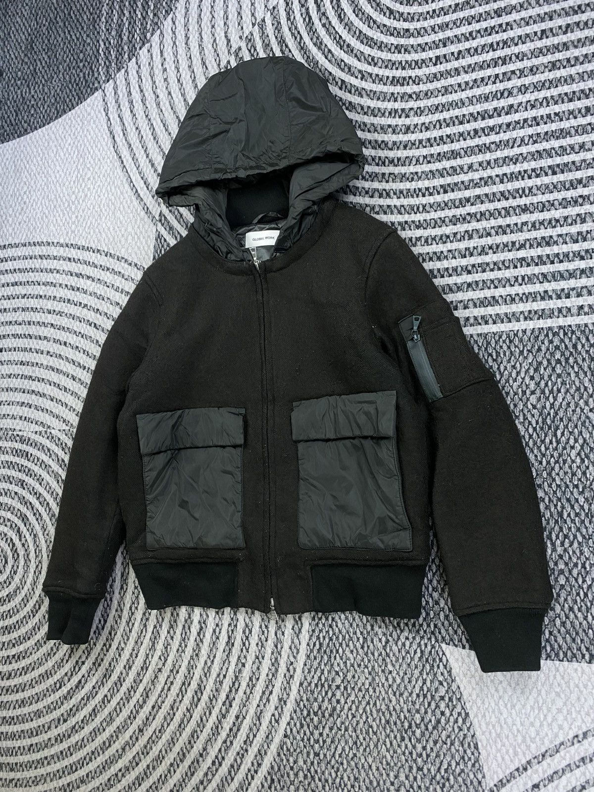 Global Work Global Work Tactical Varsity Padded Hoodies Jacket Size US M / EU 48-50 / 2 - 4 Thumbnail