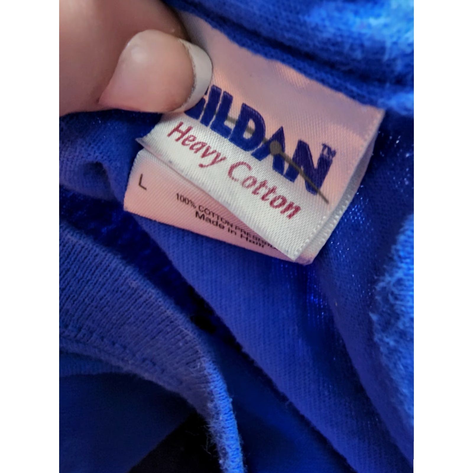 Gildan Vtg Barack Obama Martin Luther King Jr Dream Double-Sided T Shirt Mens L Blue Gildan Crew Neck Short Sleeve USA USA Theme Size US L / EU 52-54 / 3 - 3 Thumbnail