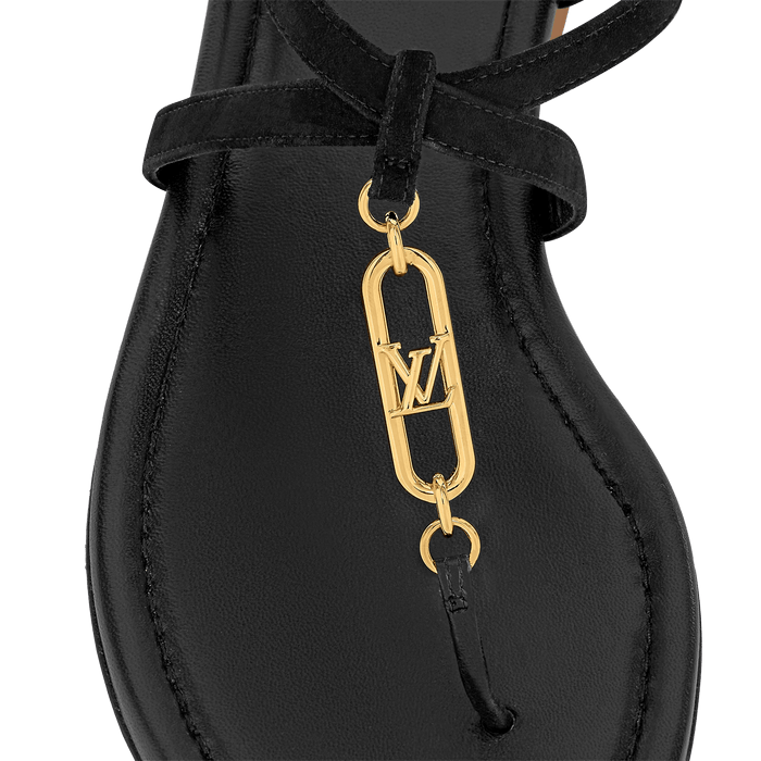 Shop Louis Vuitton Monogram Casual Style Plain Mules Logo Sandals