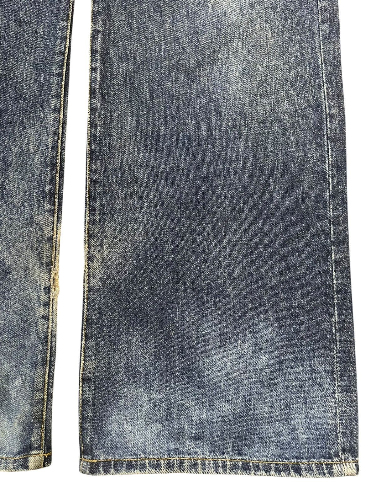 Hanes Vintage 90s Hanes Faded Wash Distressed Style Baggy Jeans Size US 35 - 8 Thumbnail