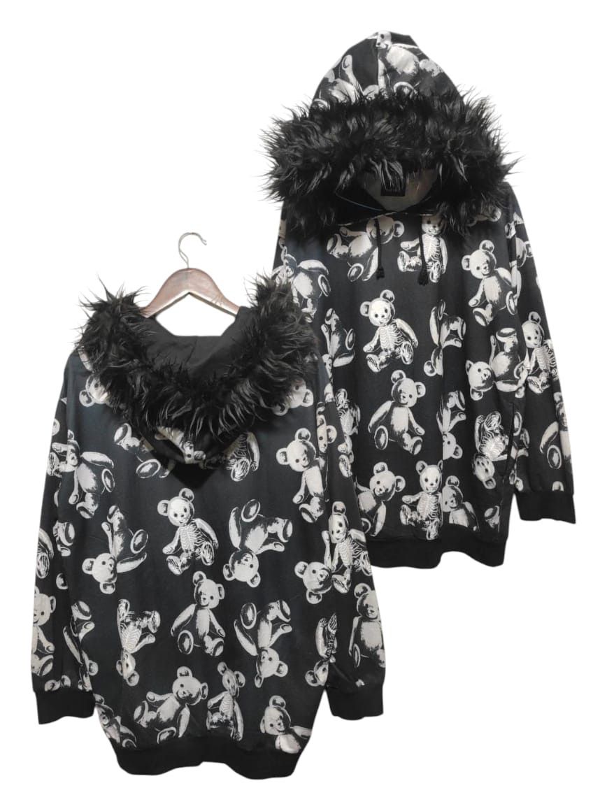 Drug Honey Fullprint Fur Hoodie i6w9 LBG style