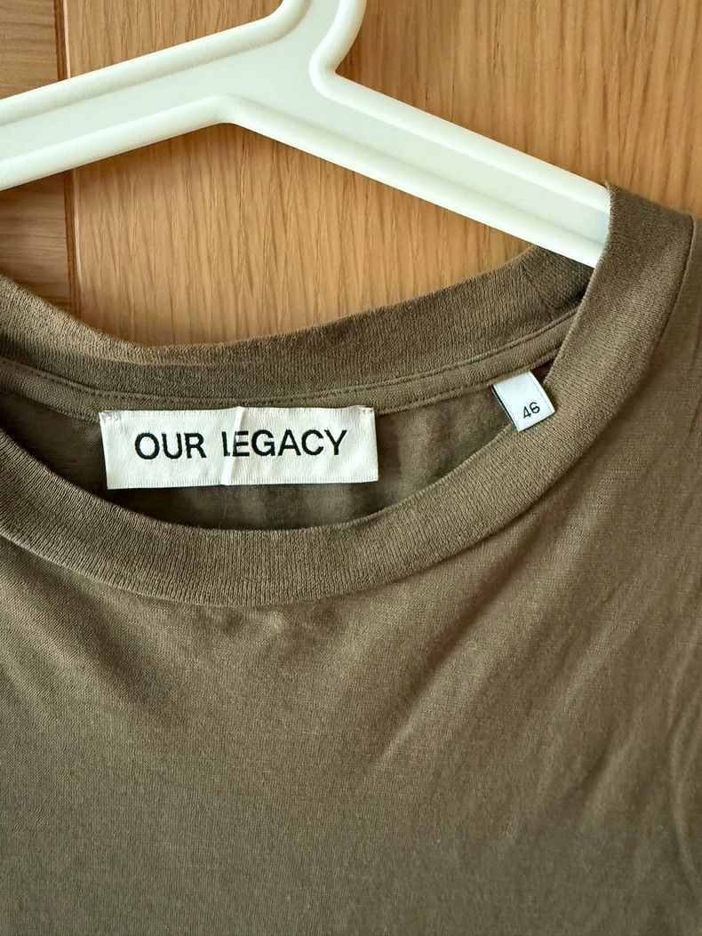 Our Legacy Our Legacy size46 Short sleeve T basic light thin style Size US S / EU 44-46 / 1 - 2 Thumbnail