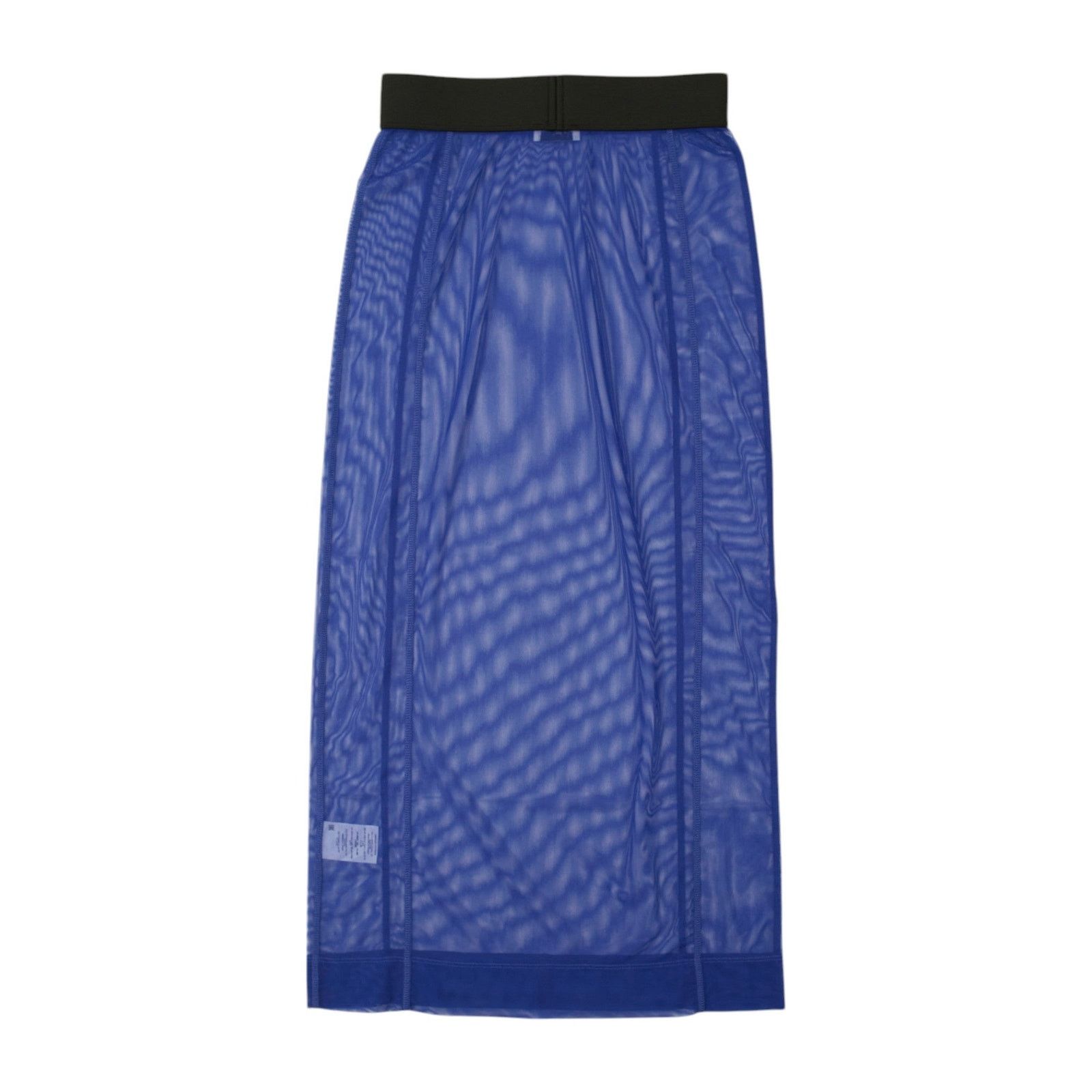 Dries Van Noten Blue Mesh Skirt Size 24" / US 00 / IT 34 - 2 Thumbnail