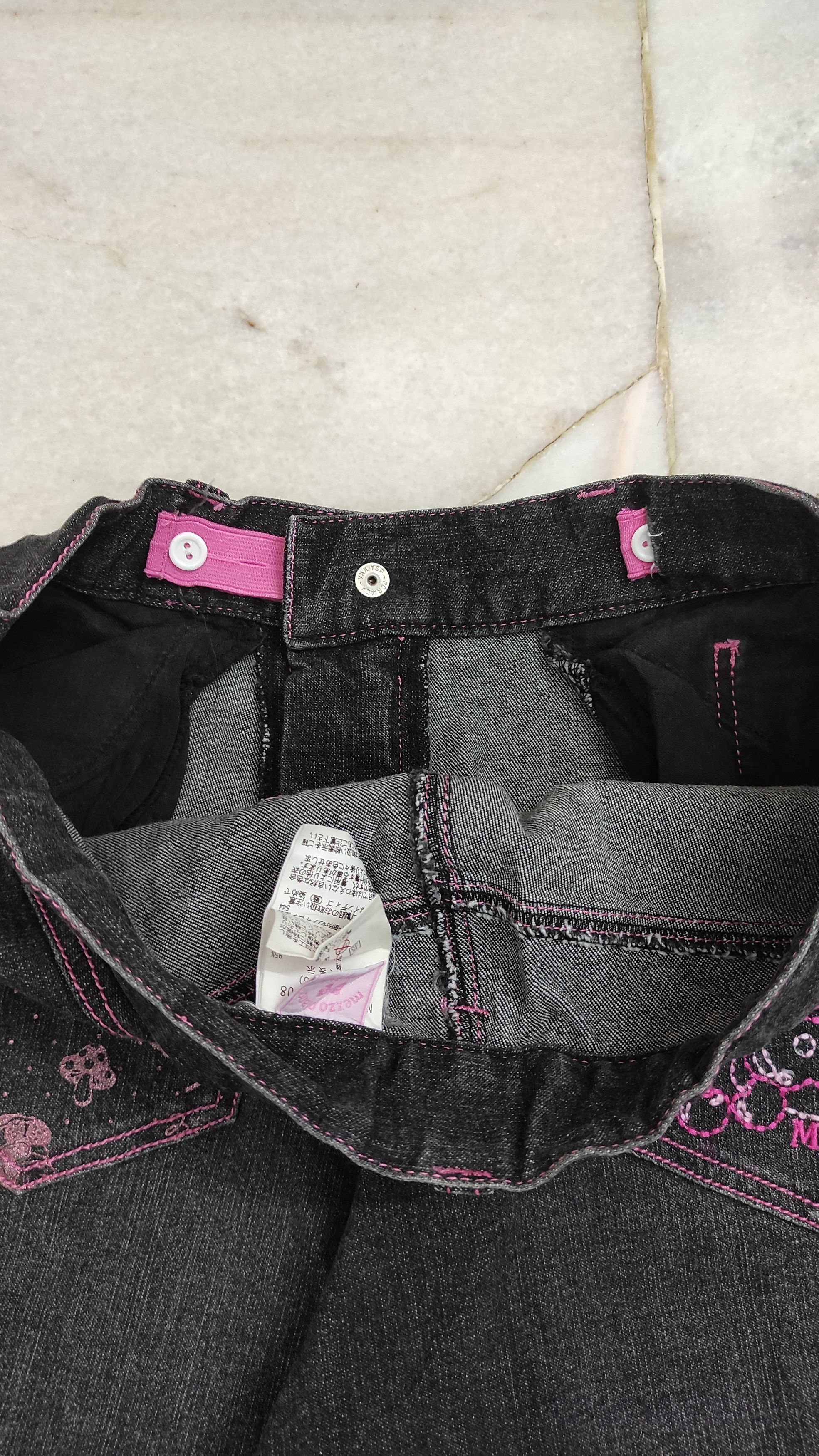 Japanese Brand Fw2000 I LOVE MEZZO PIANO JEANS Size 28" / US 6 / IT 42 - 12 Thumbnail