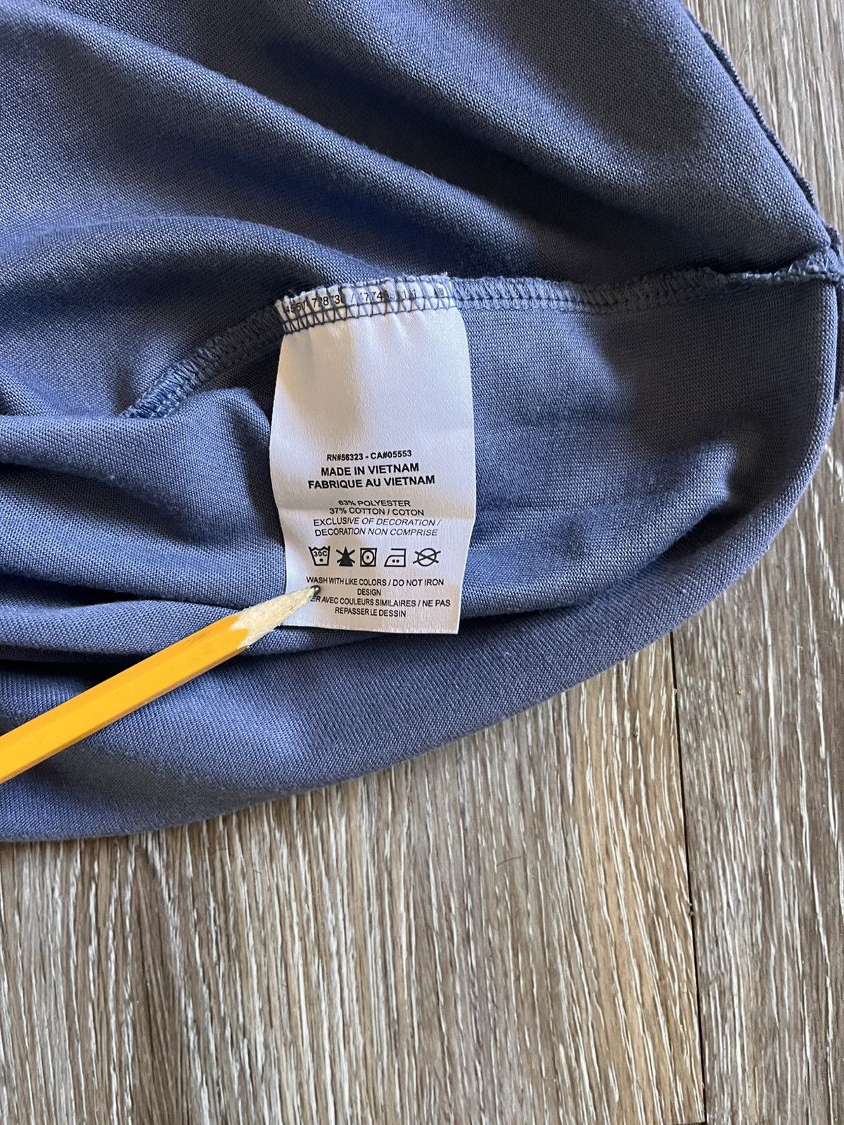 Nike ACG Nike acg blue printed logo tee Size US XL / EU 56 / 4 - 4 Thumbnail