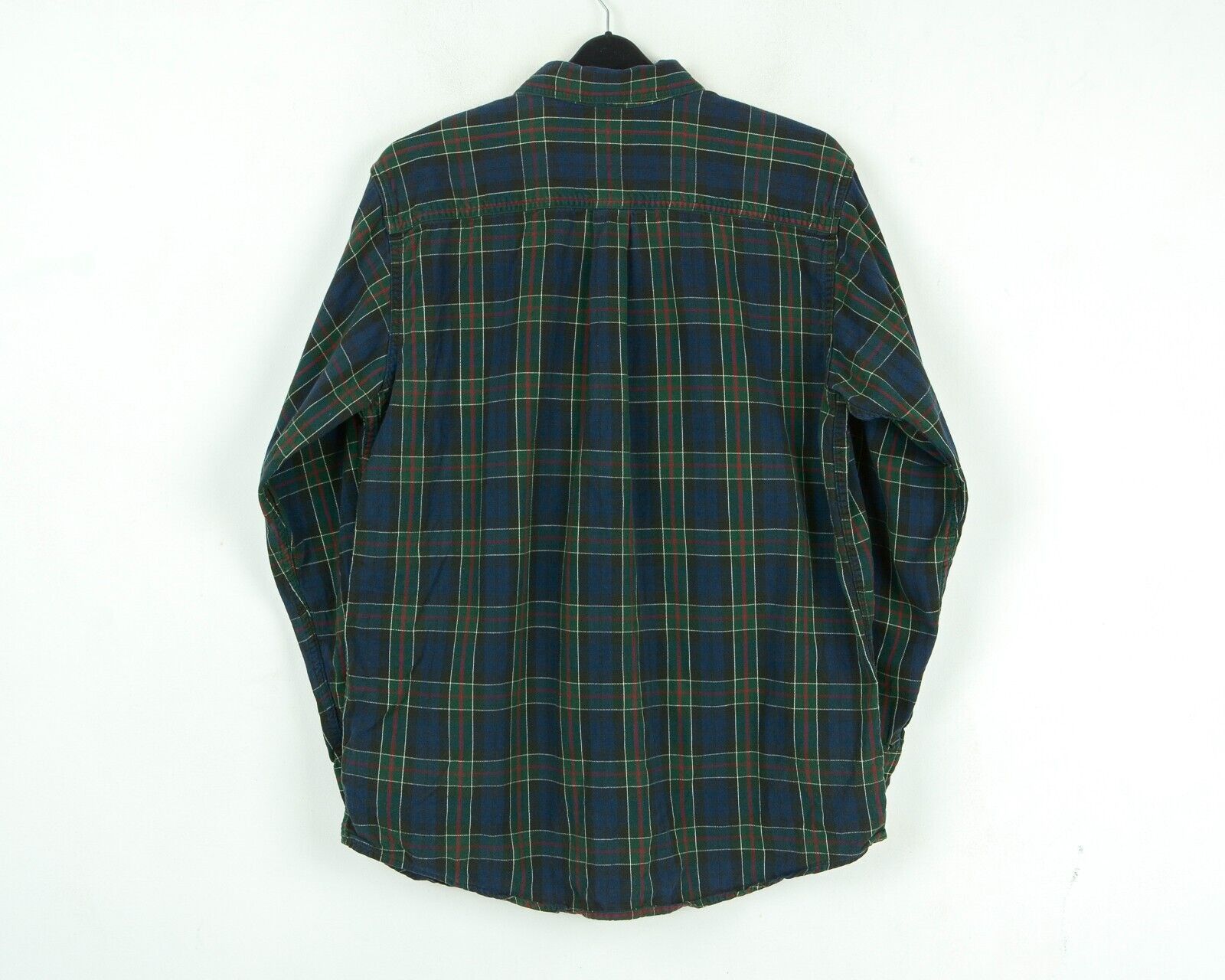 L.L. Bean × Vintage Men's L TALL Plaid Shirt Casual Button Up Flannel Longsleeve Size US L / EU 52-54 / 3 - 9 Thumbnail
