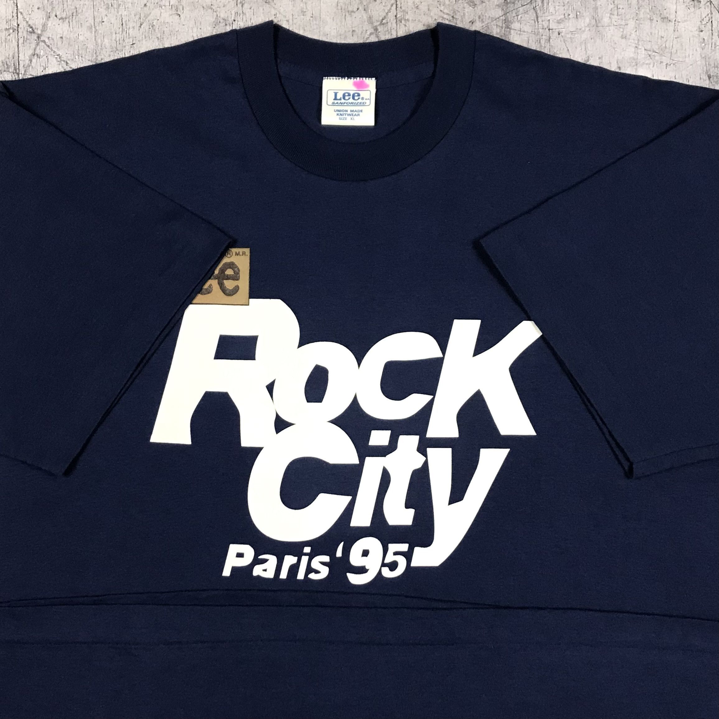 Mtv Vintage 1995 MTV Europe Music Awards Rock City Paris Lee Tee Size US XL / EU 56 / 4 - 4 Thumbnail